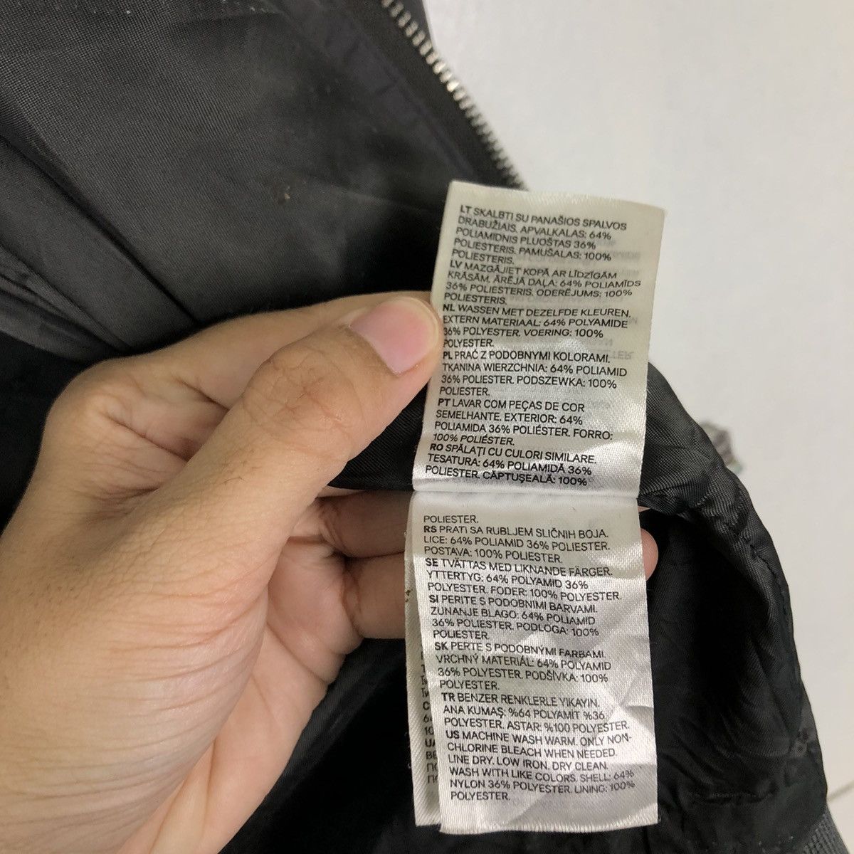 Japanese Brand VINTAGE BOMBER JACKET VARSITY H&M JAPAN ISSEY MIYAKE STYLE Size US M / EU 48-50 / 2 - 15 Thumbnail
