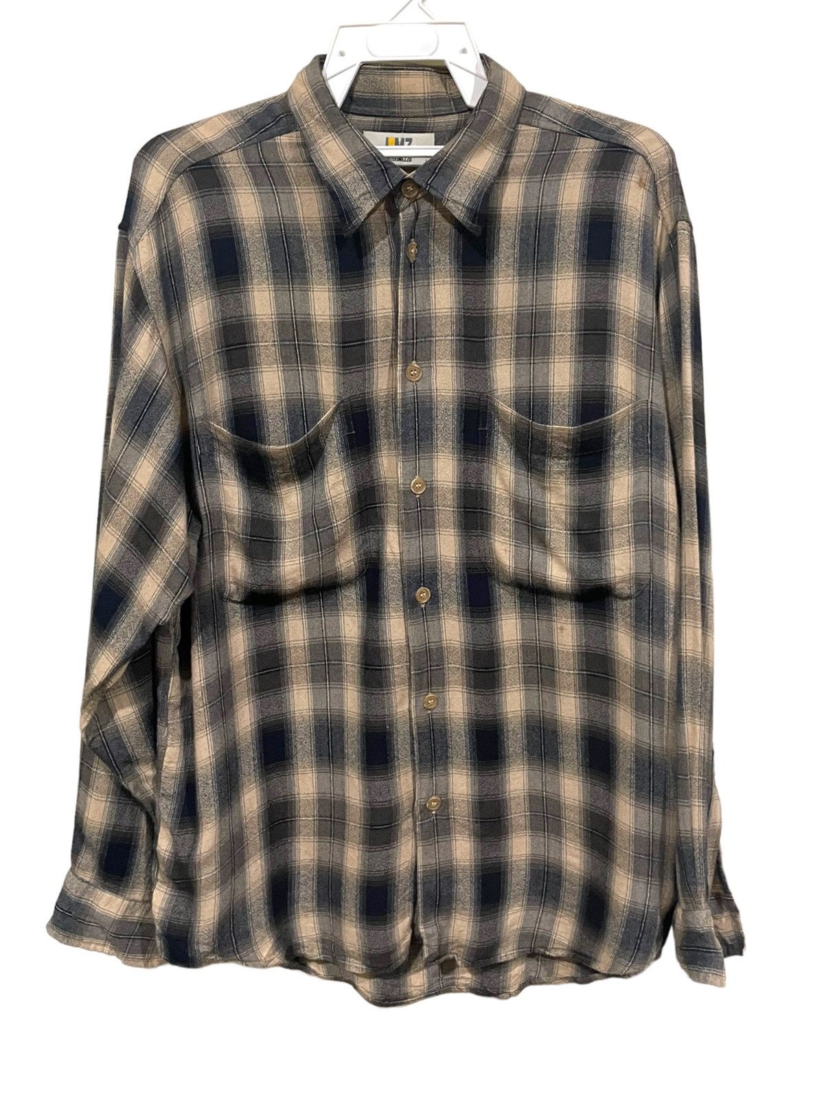 Arrow Rare🔥Vintage 80s Shadow Plaid Similar To Arrow Chevella Size US L / EU 52-54 / 3 - 1 Thumbnail