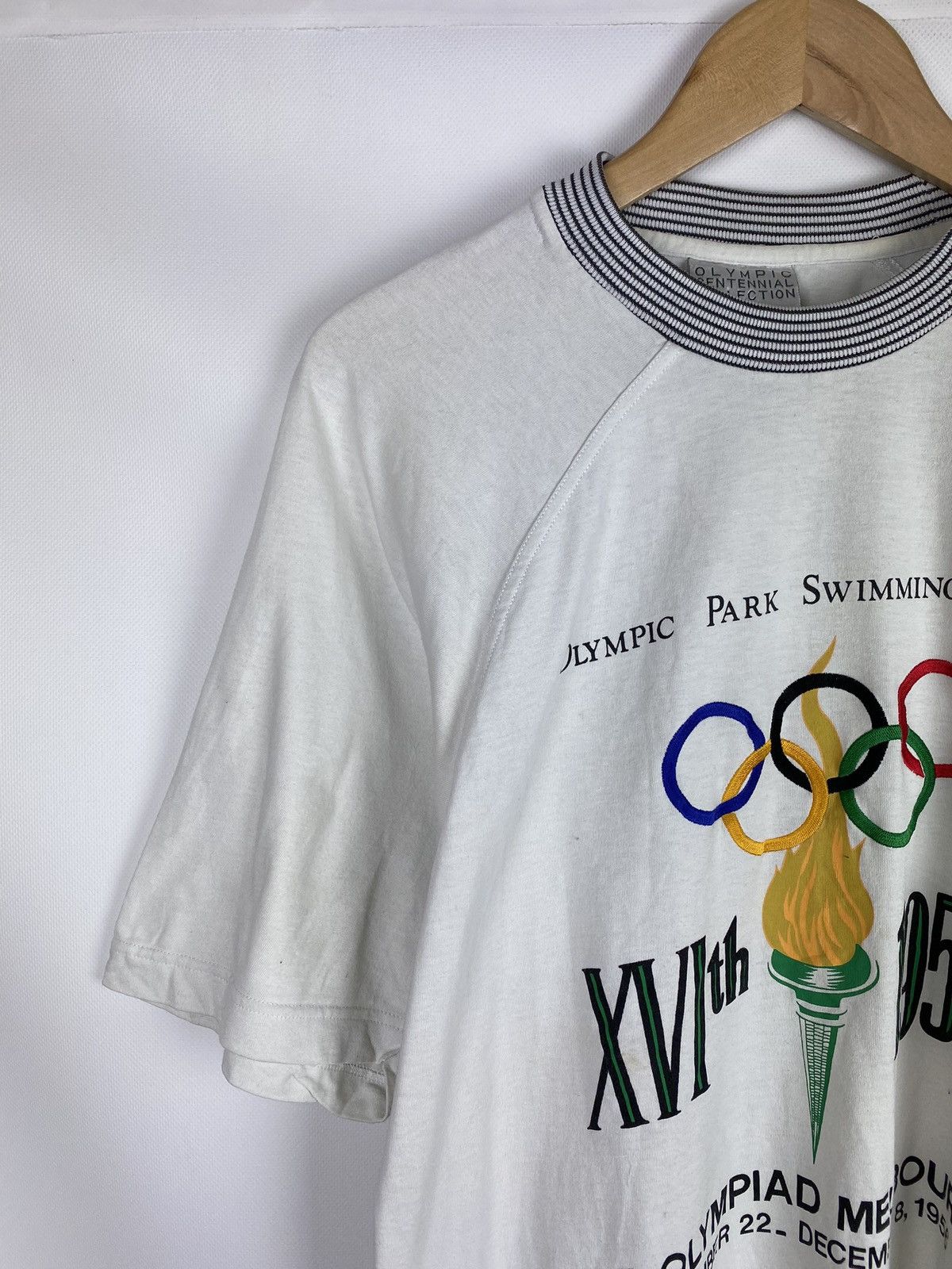 Adidas Rare VTG Adidas XVI Olympic Games 1956 men’s t shirt size M Size US M / EU 48-50 / 2 - 4 Thumbnail