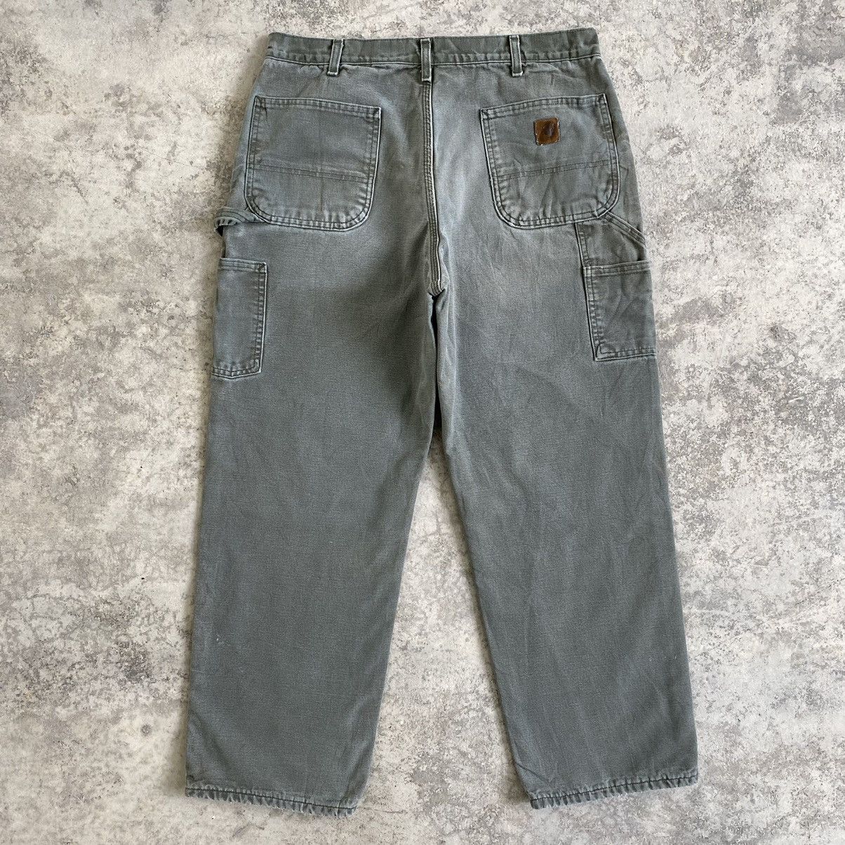 Carhartt × Vintage Vintage Carhartt Blanket Lined Carpenter Pants Size US 34 / EU 50 - 4 Thumbnail