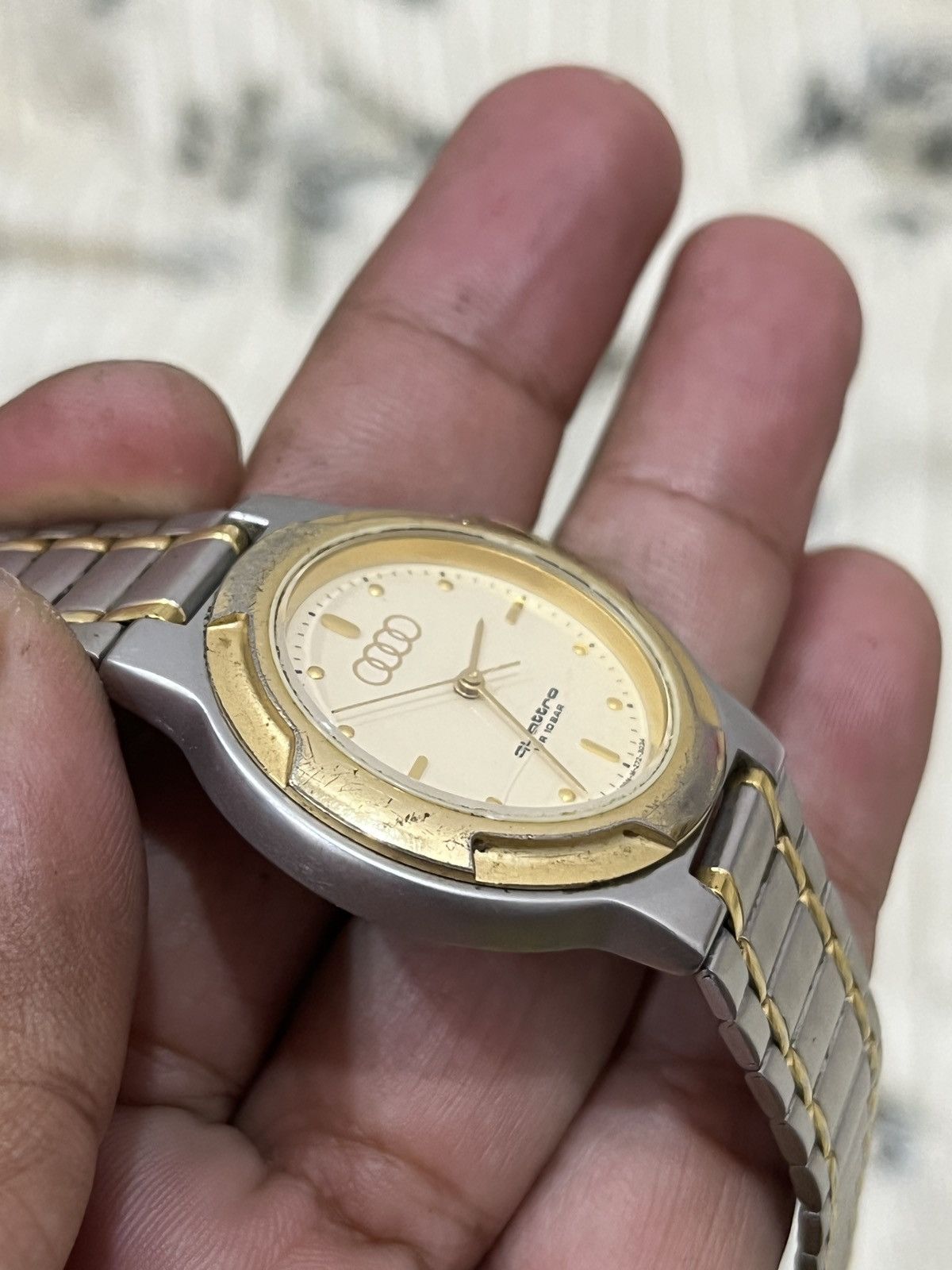 Audi 💣🔥 RARE VINTAGE AUDI QUATTRO QUARTZ WATCH Size ONE SIZE - 3 Thumbnail