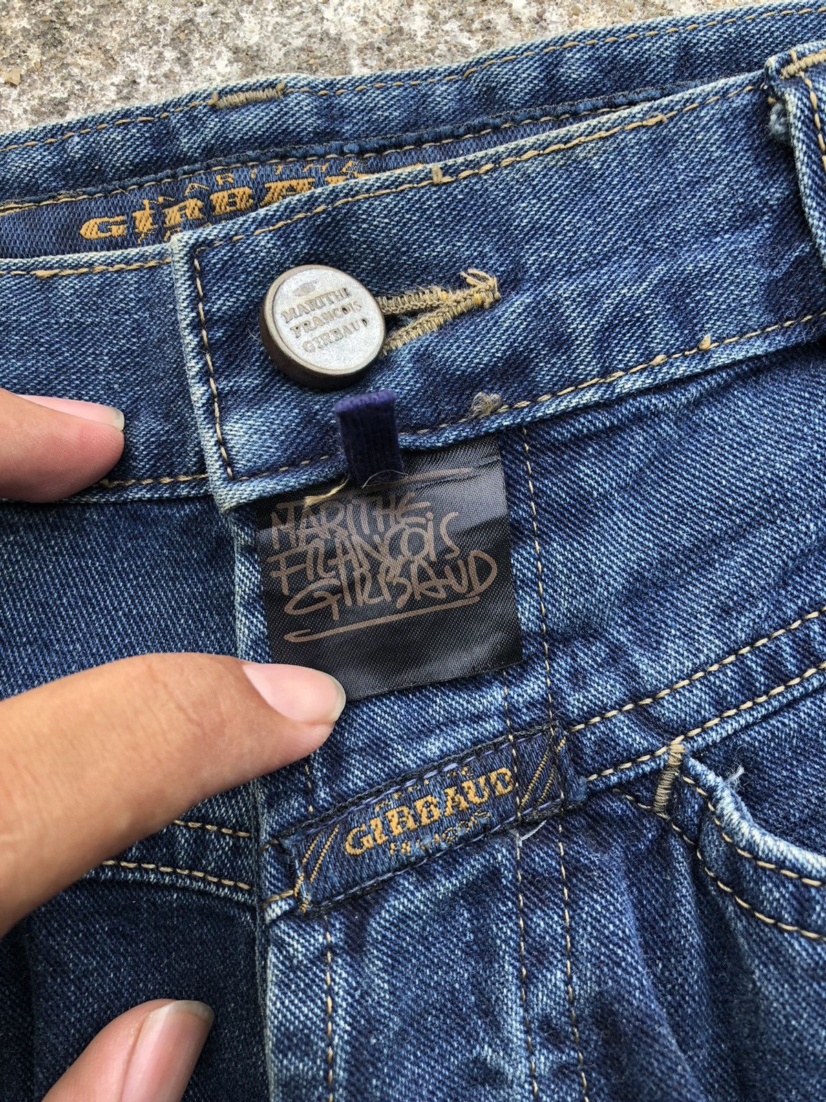 Marithe + Francois Girbaud MFG Marithe Francois Girbaud Tupac Baggy Denim Size US 32 / EU 48 - 10 Thumbnail