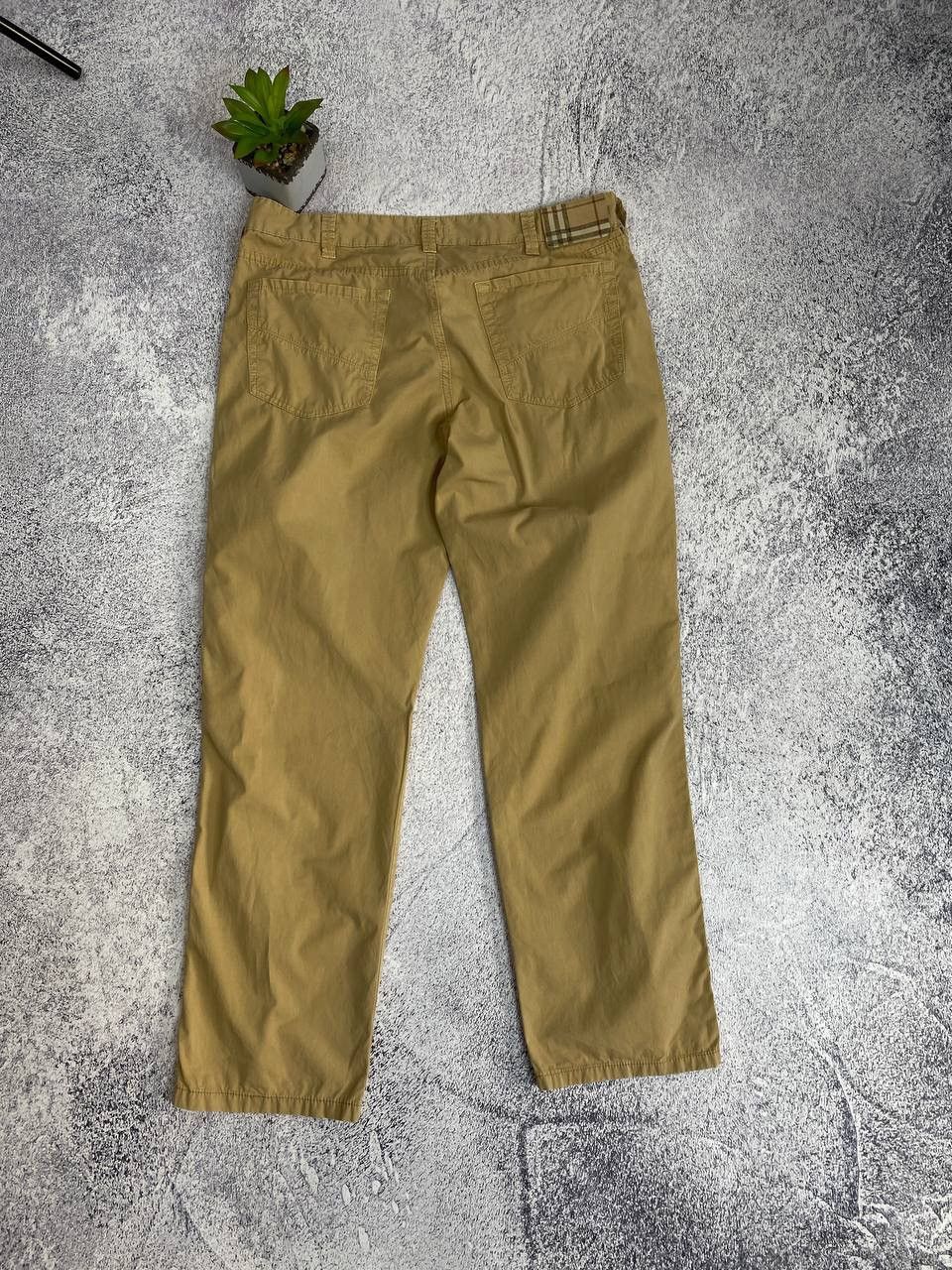 Burberry × Vintage Vintage Burberry Beige Chinos Denim Jeans Size US 36 / EU 52 - 3 Thumbnail