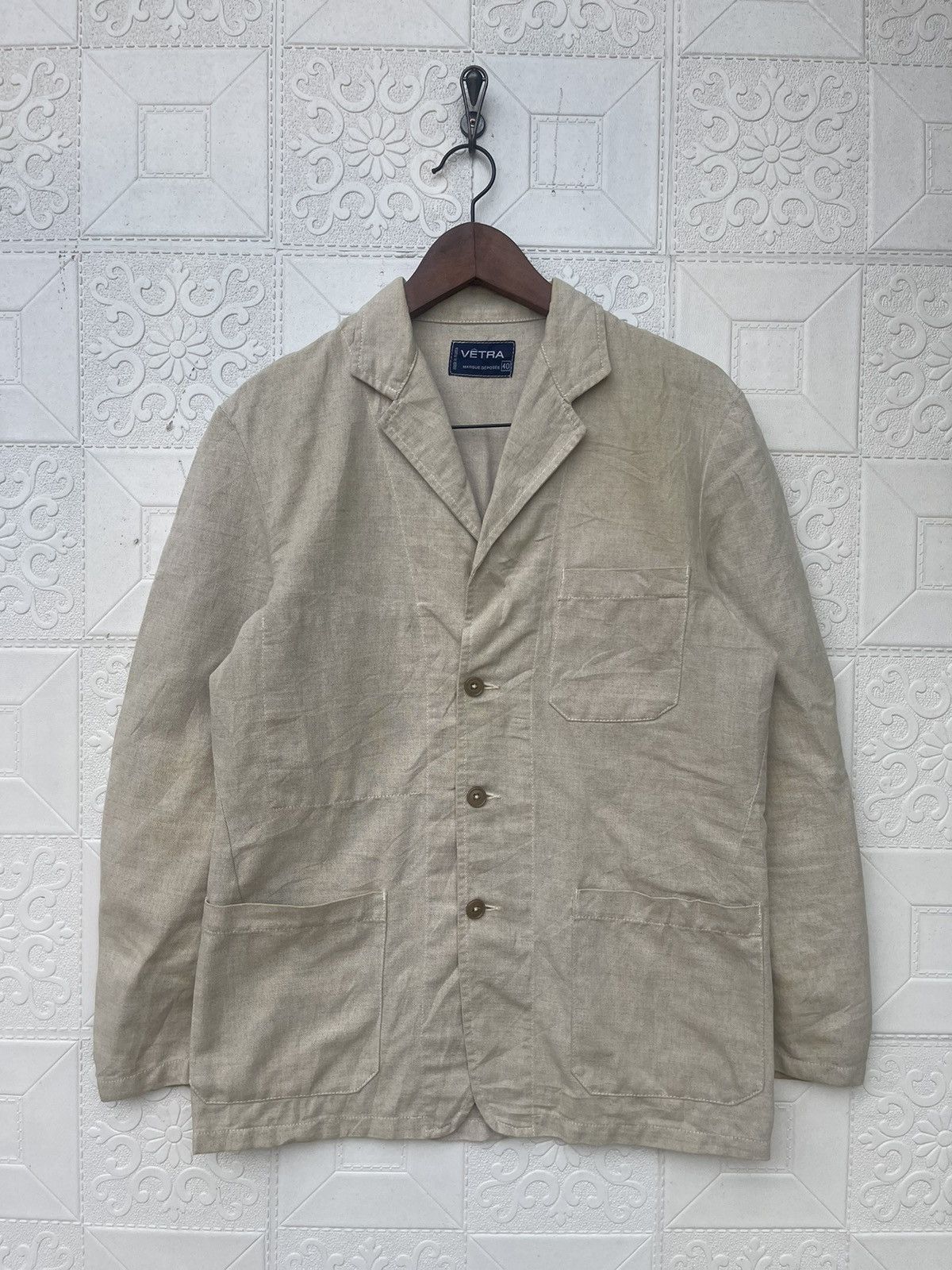 Designer × Vetra × Vintage Vetra Marque Deposee Suit Jacket/Blazer Size US S / EU 44-46 / 1 - 1 Thumbnail