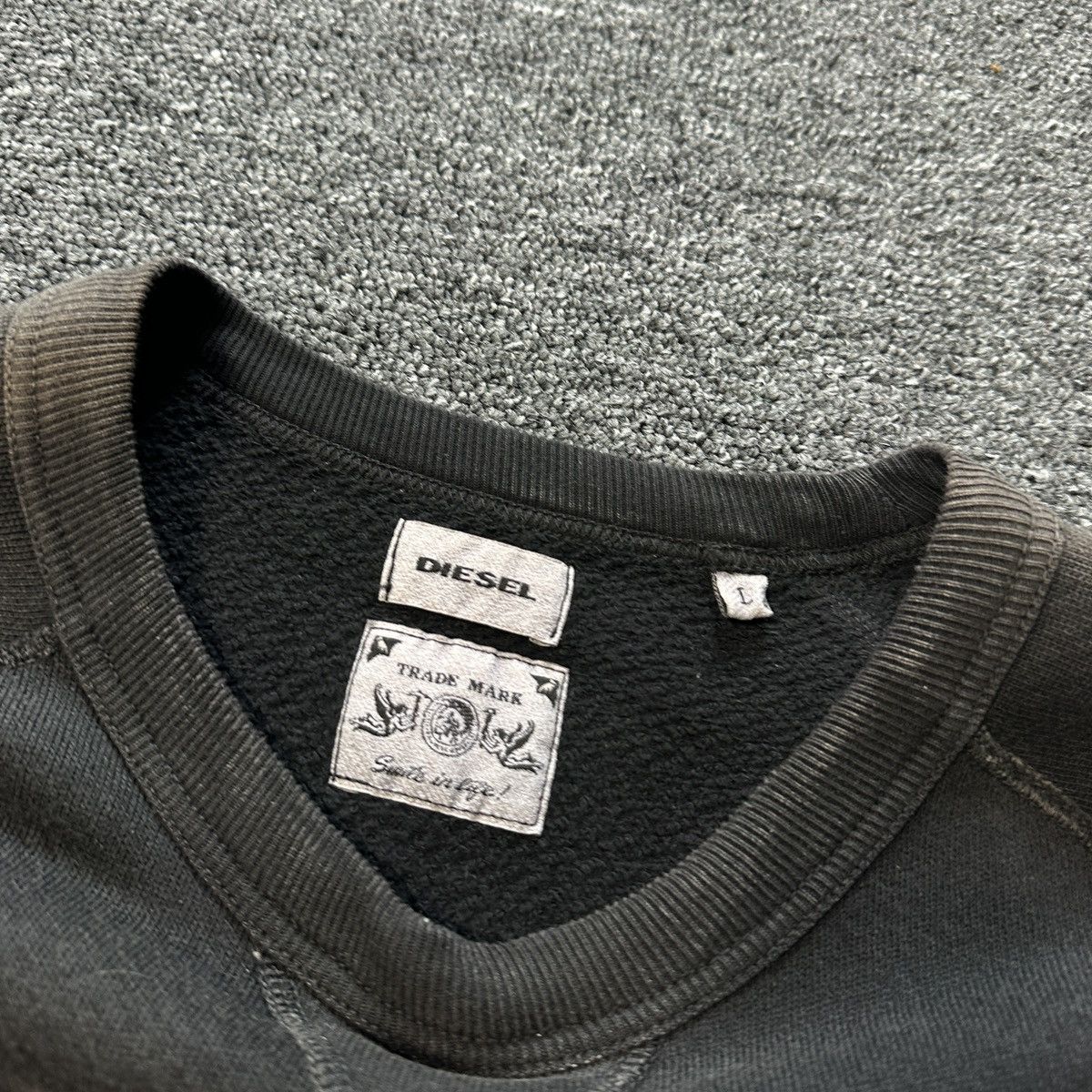 Diesel Vintage Diesel Faded Sweatshirt Size US L / EU 52-54 / 3 - 5 Thumbnail