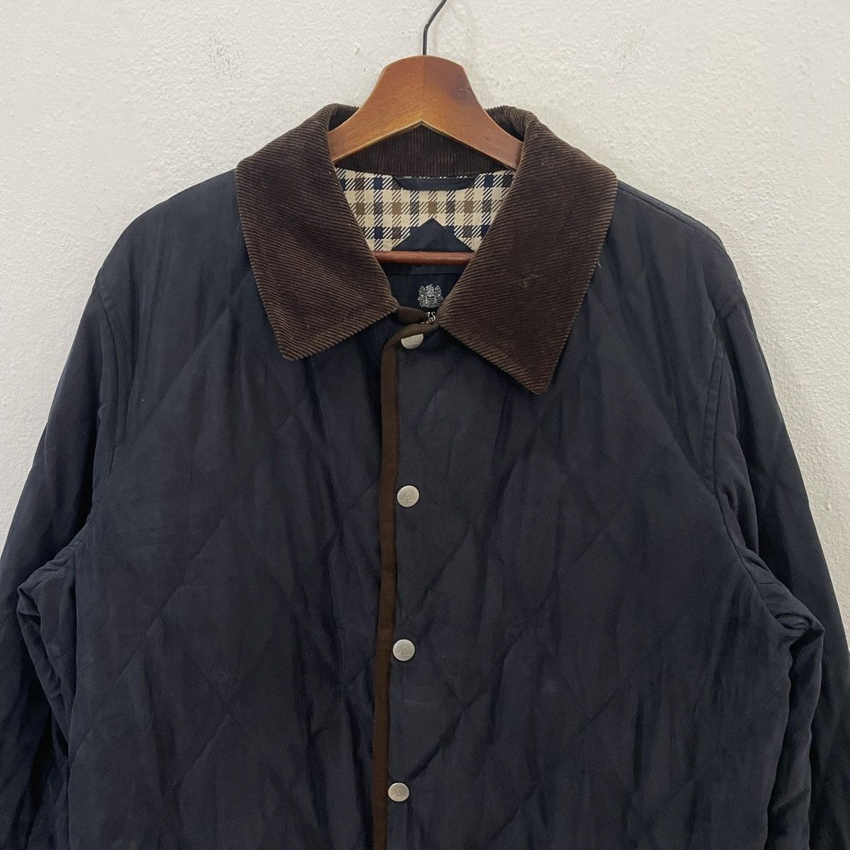 Aquascutum Vintage Aquasqutum Button Ups Long Jacket Size US L / EU 52-54 / 3 - 4 Thumbnail