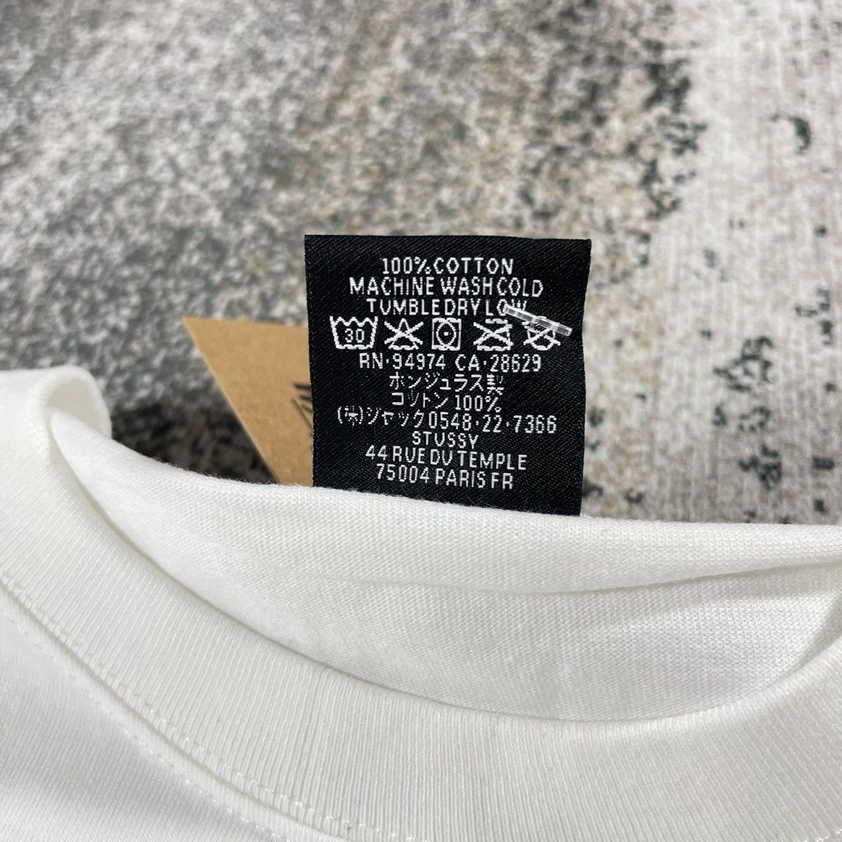Stussy Stussy Ice Dice Melted Logo Tee ( M ) Size US M / EU 48-50 / 2 - 4 Thumbnail