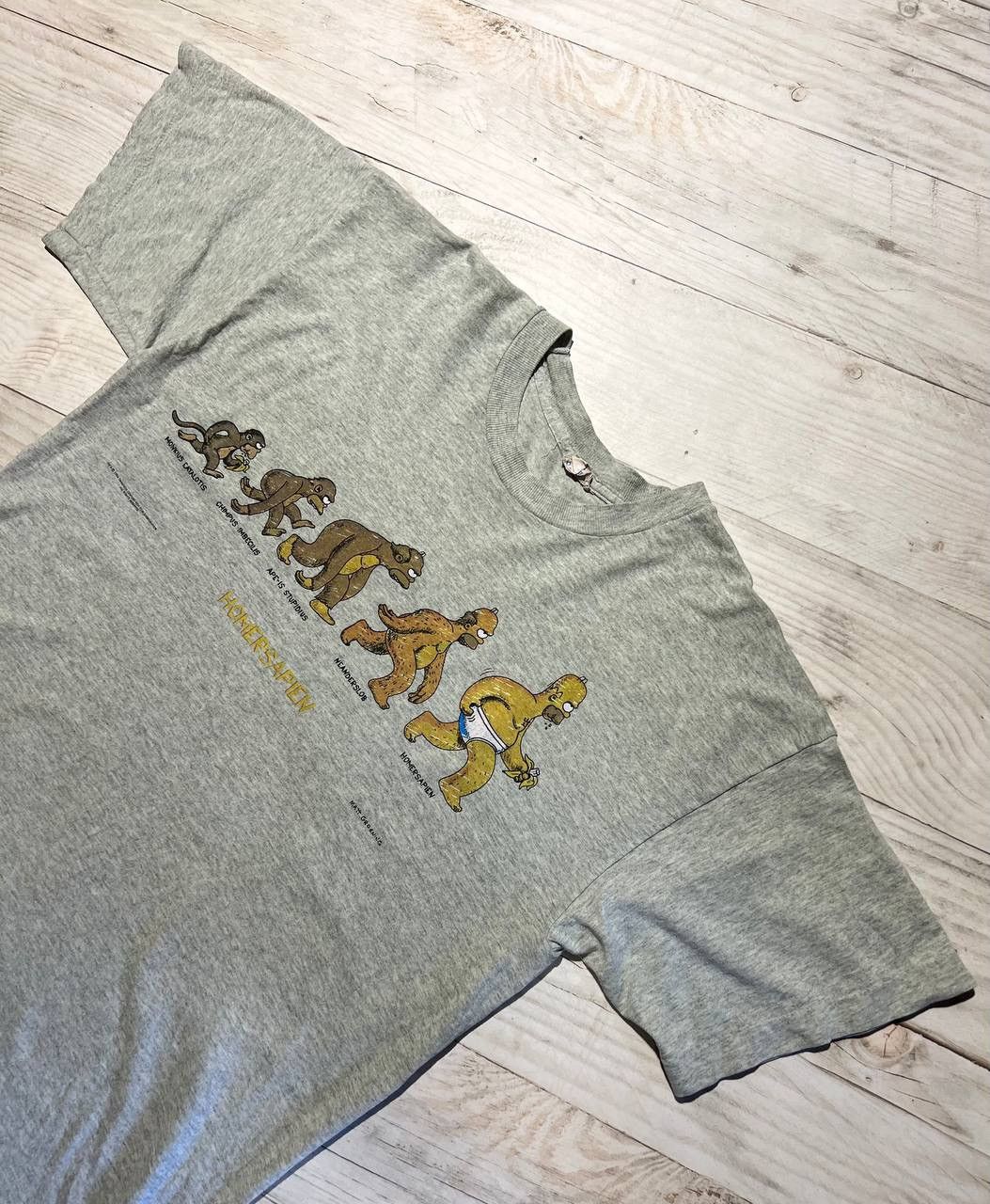 The Simpsons Vintage The Simpson Homersapien 1996 T-Shirt Movie Size US L / EU 52-54 / 3 - 2 Thumbnail