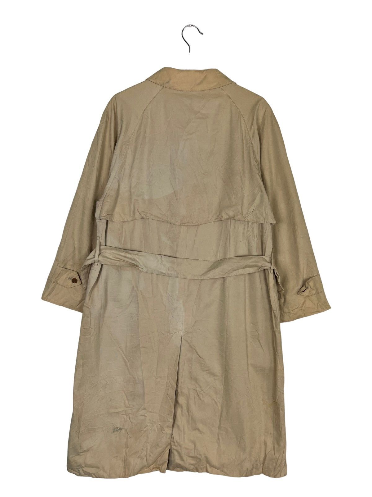 Burberry 🔥 80s BURBERYS TRENCHCOAT NOVA CHECK LINING NICE DESIGN Size US M / EU 48-50 / 2 - 6 Thumbnail