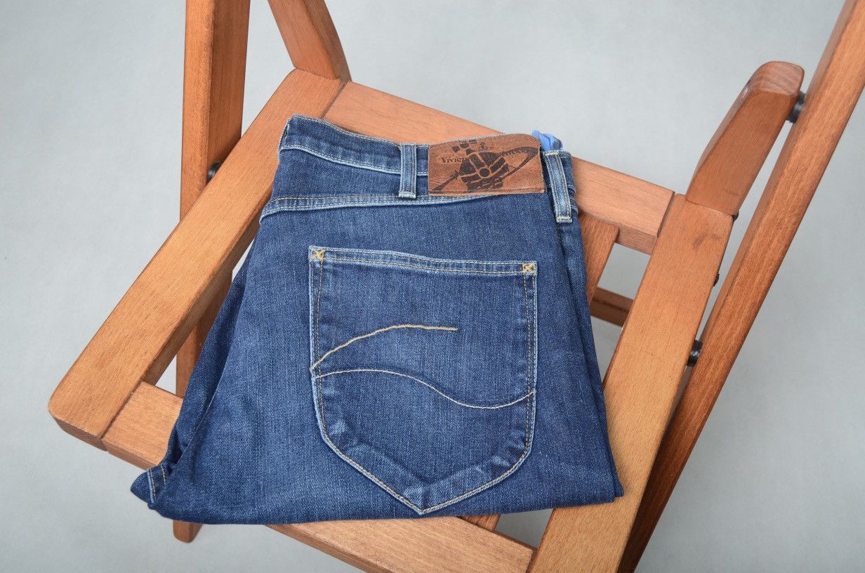 Vivienne Westwood x Lee denim jeans low crotch jean size 32