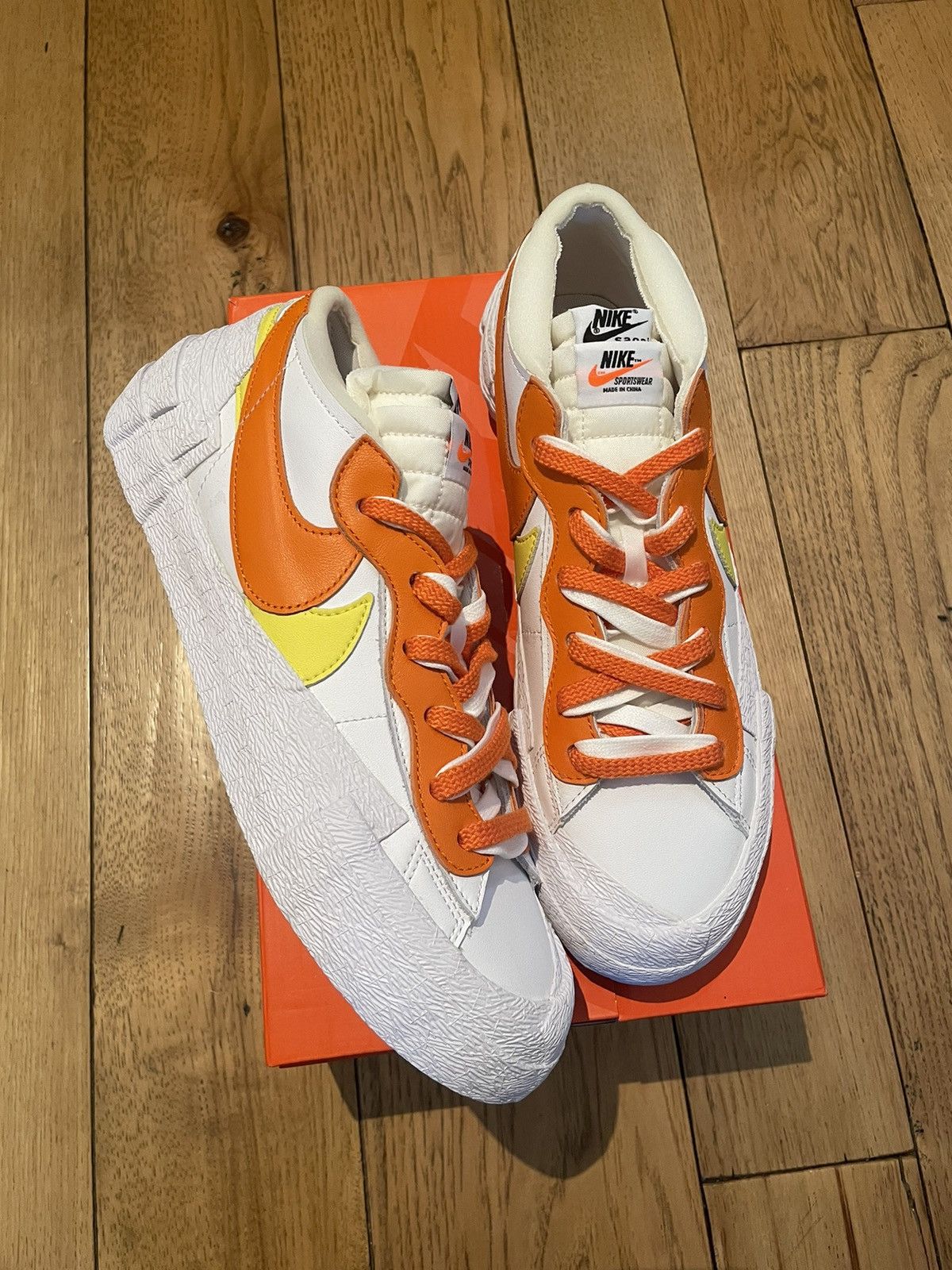 Nike Sacai Blazer Low Magma Orange