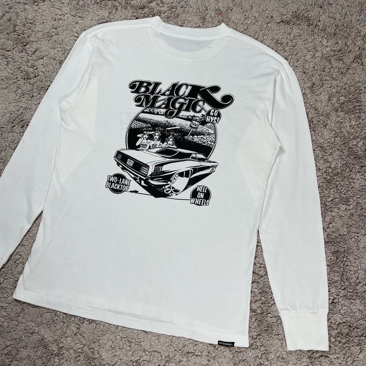 Hysteric Glamour Vintage Hysteric Glamour Black Magic Graphic T-shirt Size US L / EU 52-54 / 3 - 4 Thumbnail