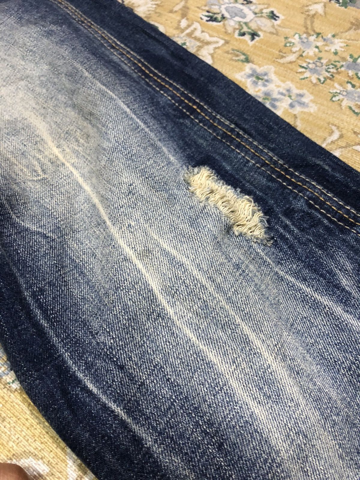 Other BUCKLE BACK WASHED BLUE DENIM BY BACK NUMBER Size US 34 / EU 50 - 7 Thumbnail