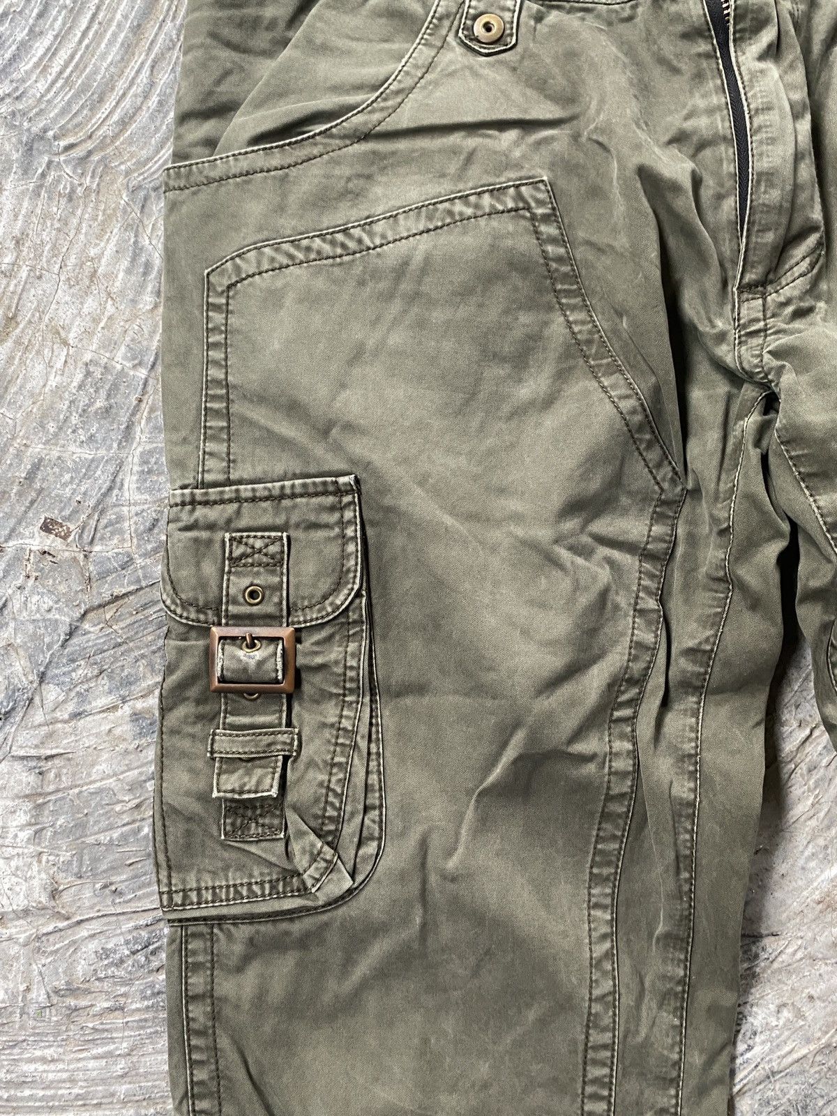 Michel Klein ❗️LADIES❗️Michel Klein HOMME Cargo Pant Style Bootcut Size US 33 - 10 Thumbnail