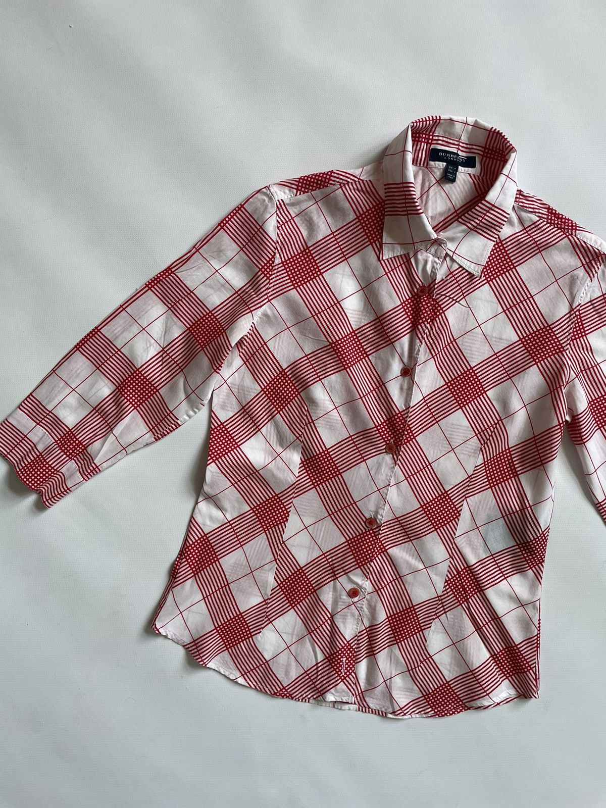 Burberry Burberry button up cotton shirt Size S / US 4 / IT 40 - 2 Thumbnail