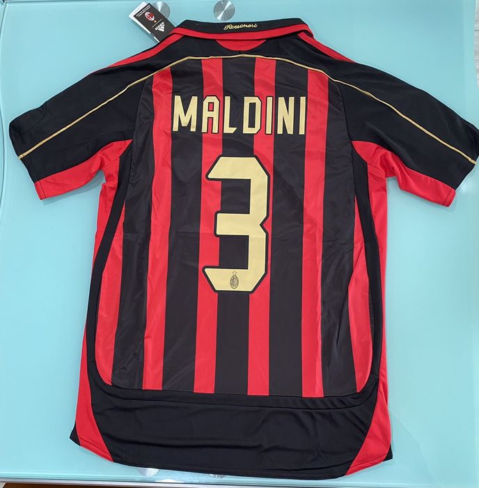 Adidas Ac Milan Home jersey 2008-2009 - Maldini 3 | Grailed