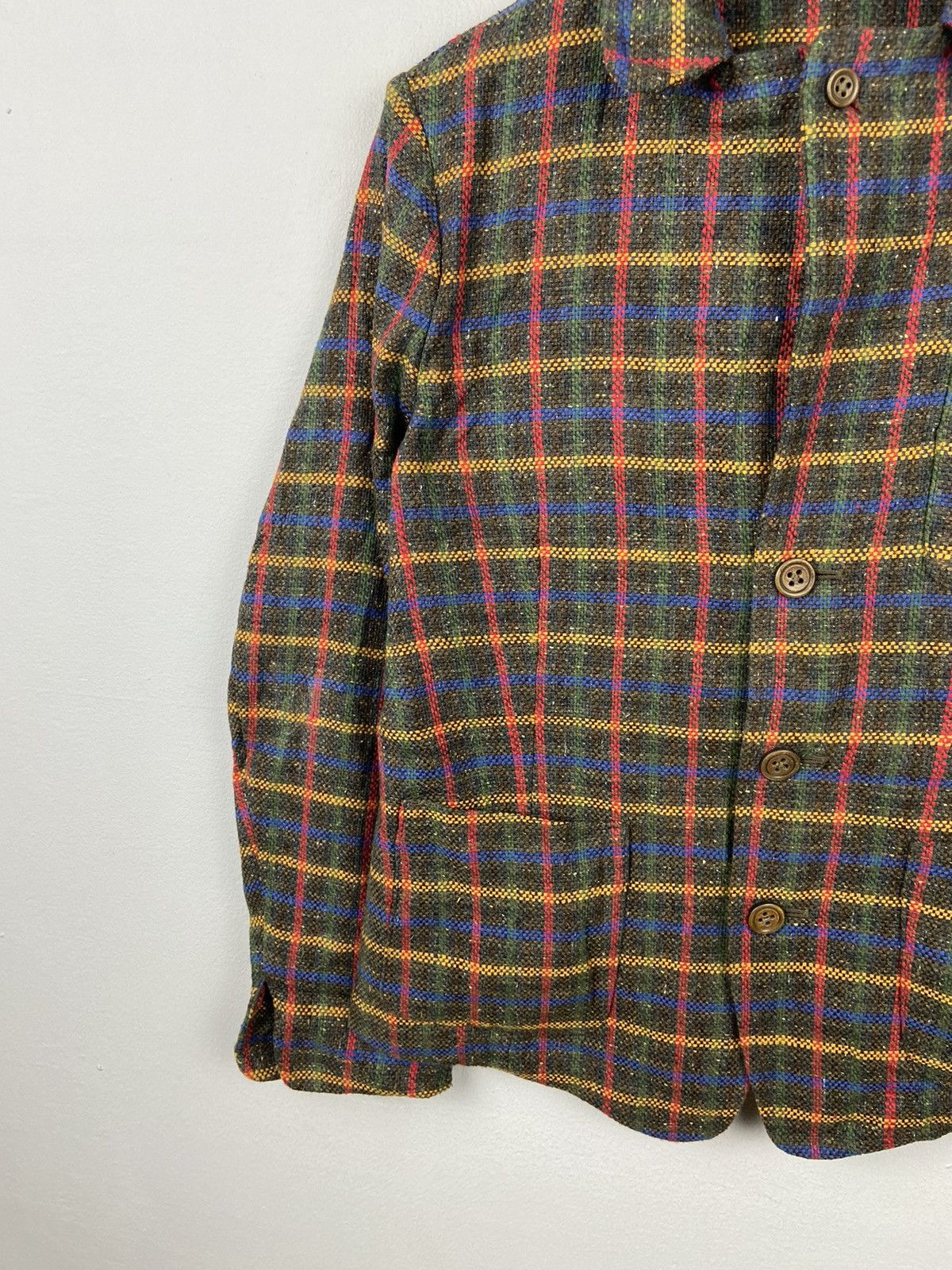45rpm 45rpm Tartan Checked Woolen Jacket Size M / US 6-8 / IT 42-44 - 5 Thumbnail