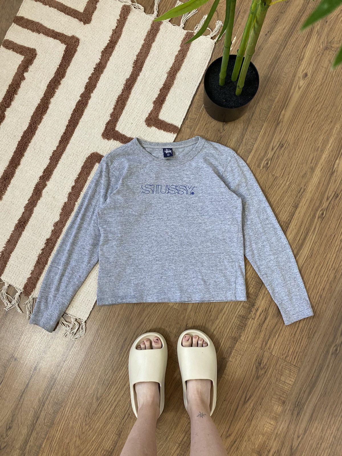 Stussy STUSSY VINTAGE BASIC WMNS LONGSLEEVE Size M / US 6-8 / IT 42-44 - 1 Thumbnail