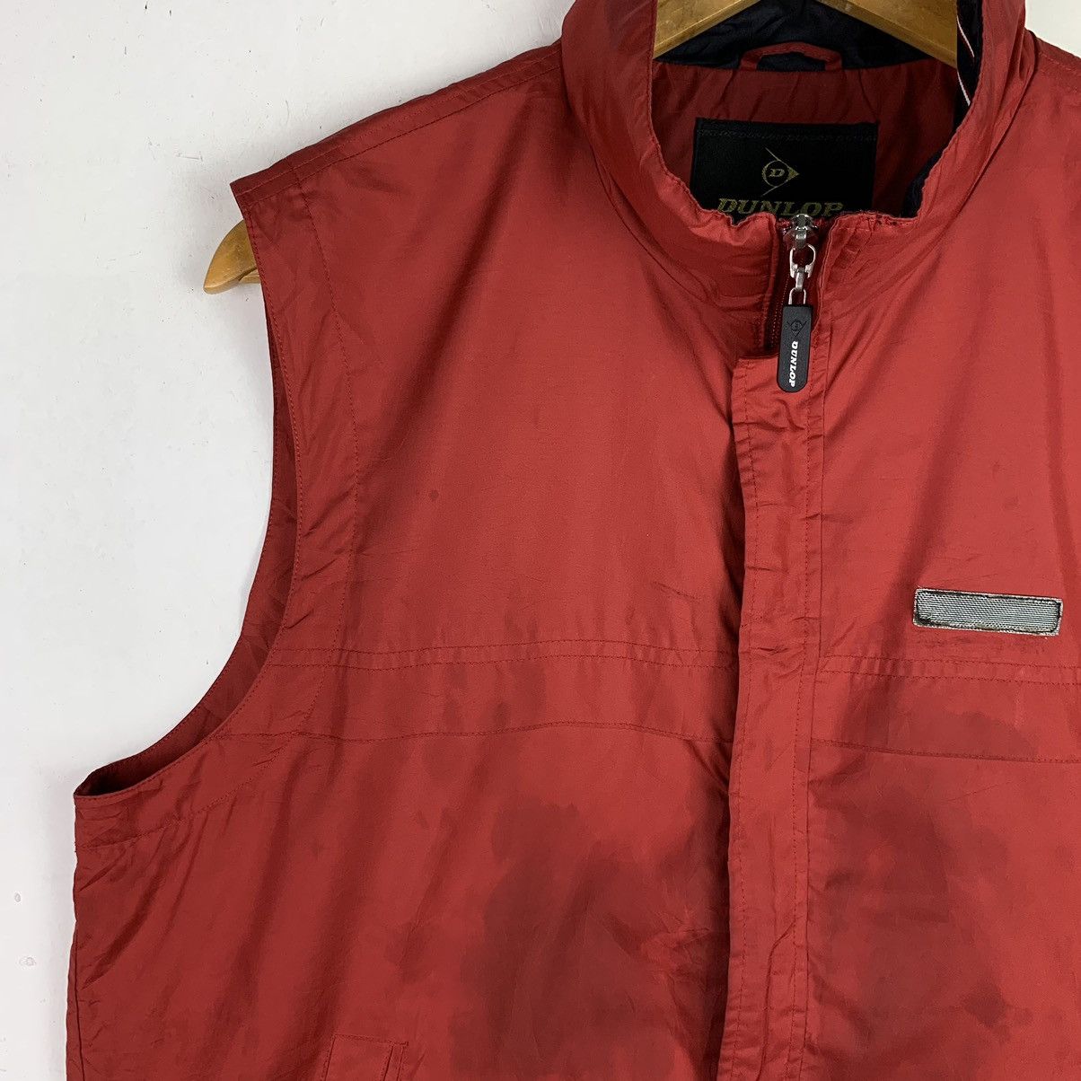 Dunlop × Vintage Vintage DUNLOP Zip Up Vests Size US L / EU 52-54 / 3 - 8 Thumbnail