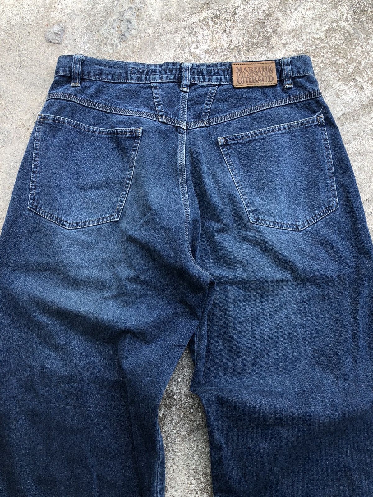 Marithe + Francois Girbaud MFG Marithe Francois Girbaud Tupac Baggy Denim Size US 32 / EU 48 - 6 Thumbnail