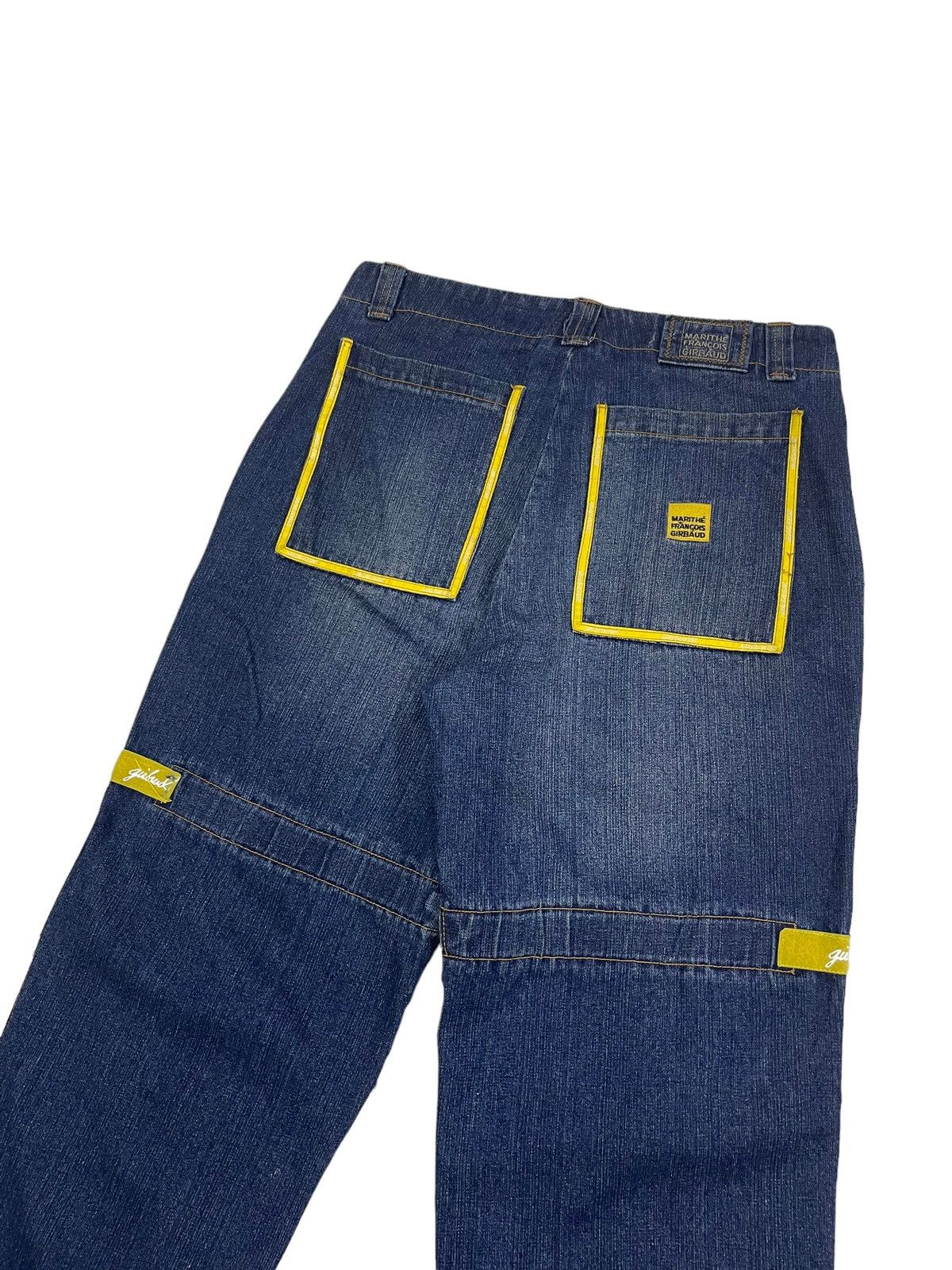 JNCO Vintage Marithe Francois Girbaud Baggy Cargo Jeans Size US 37 - 8 Thumbnail