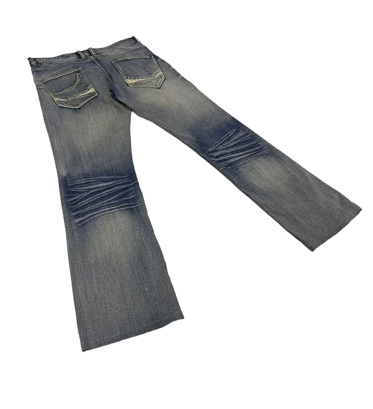 Japanese Brand Vintage NicoleClubForMen Japan Flare Jeans Size US 33 - 5 Thumbnail
