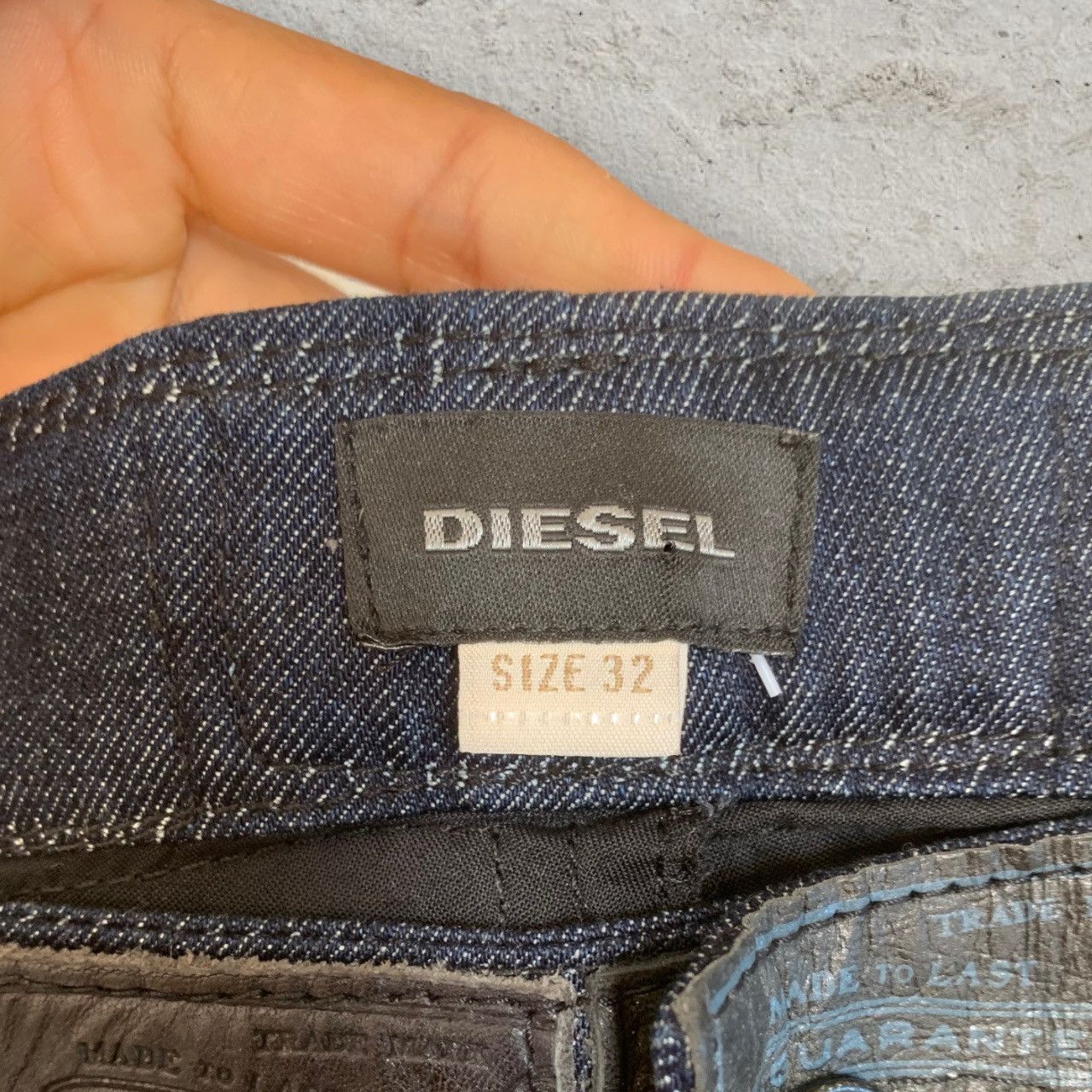 Diesel DIESEL Size 32 REBOOT Leather Patchwork Pants Size US 32 / EU 48 - 11 Thumbnail