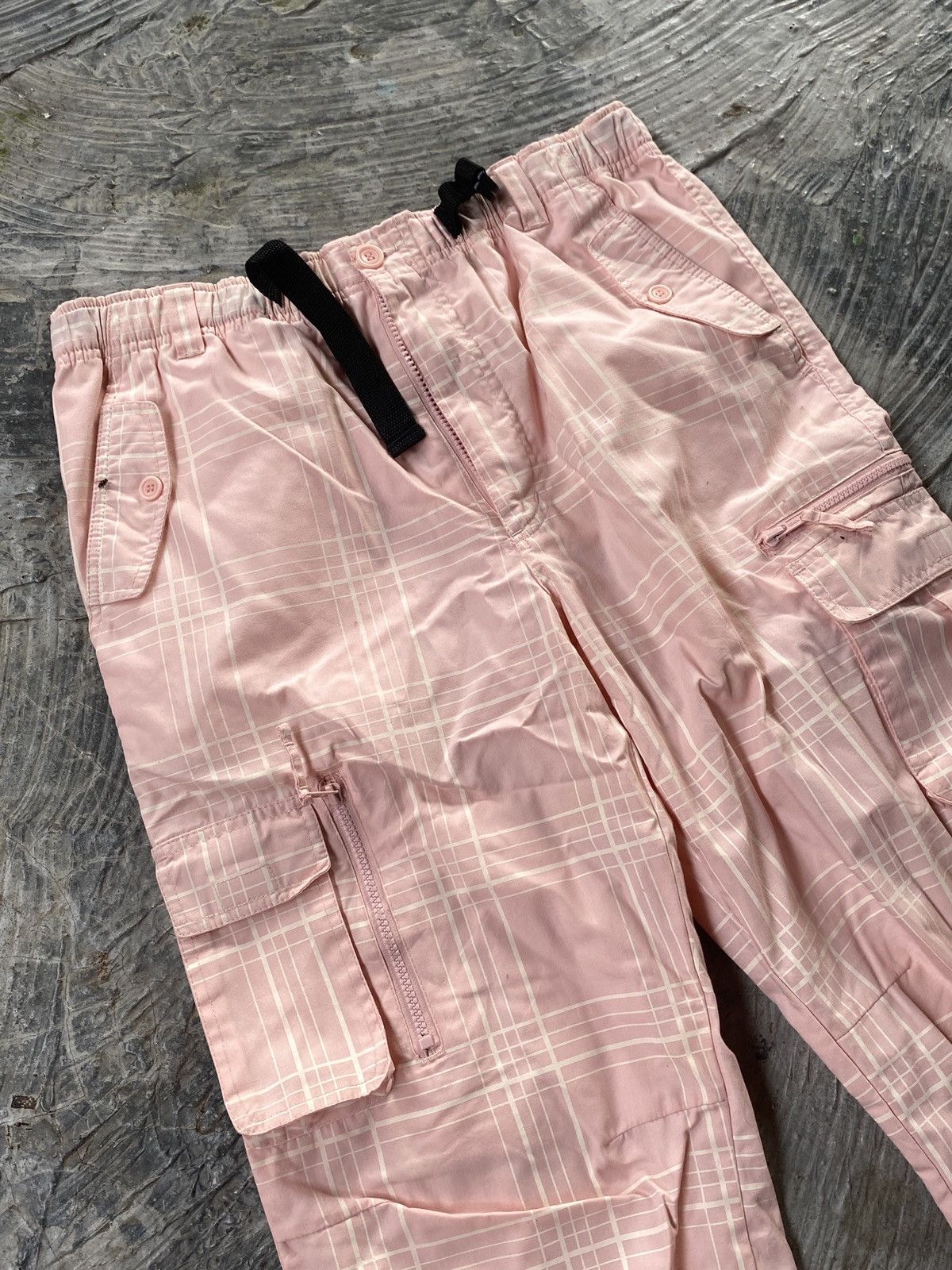 Japanese Brand 💥BINDING NOW💥BARCEDOS Checkered Cargo Pant multipocket Size US 34 / EU 50 - 10 Thumbnail