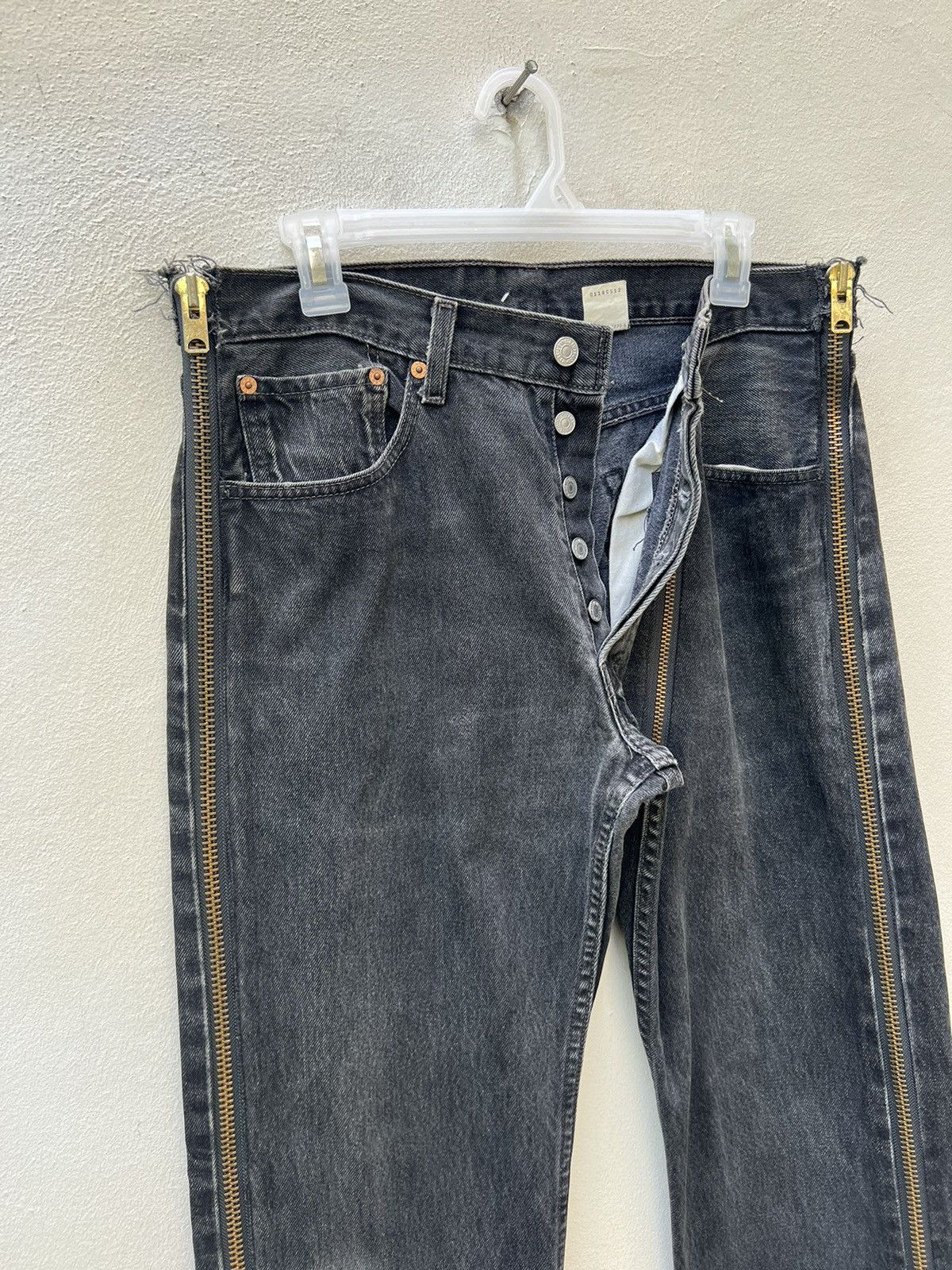 Needles Vintage Levi’s 501 REBIULD by Sonic Lab Needles Denim Jeans Size US 32 / EU 48 - 7 Thumbnail