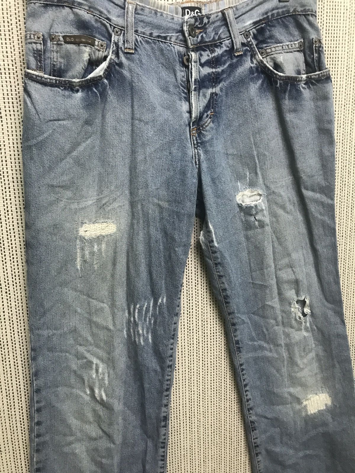 Dolce & Gabbana ‼️‼️ vintage distressed dolce & gabbana very rare Size US 34 / EU 50 - 7 Thumbnail