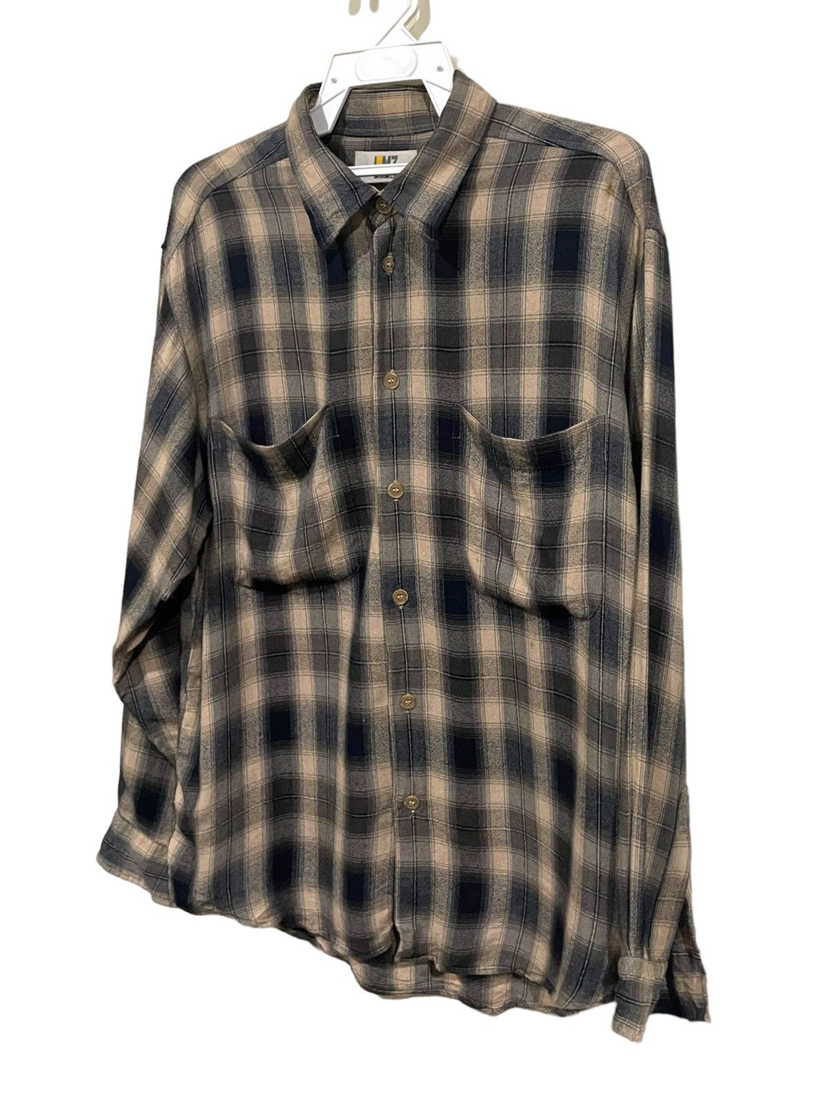 Arrow Rare🔥Vintage 80s Shadow Plaid Similar To Arrow Chevella Size US L / EU 52-54 / 3 - 3 Thumbnail