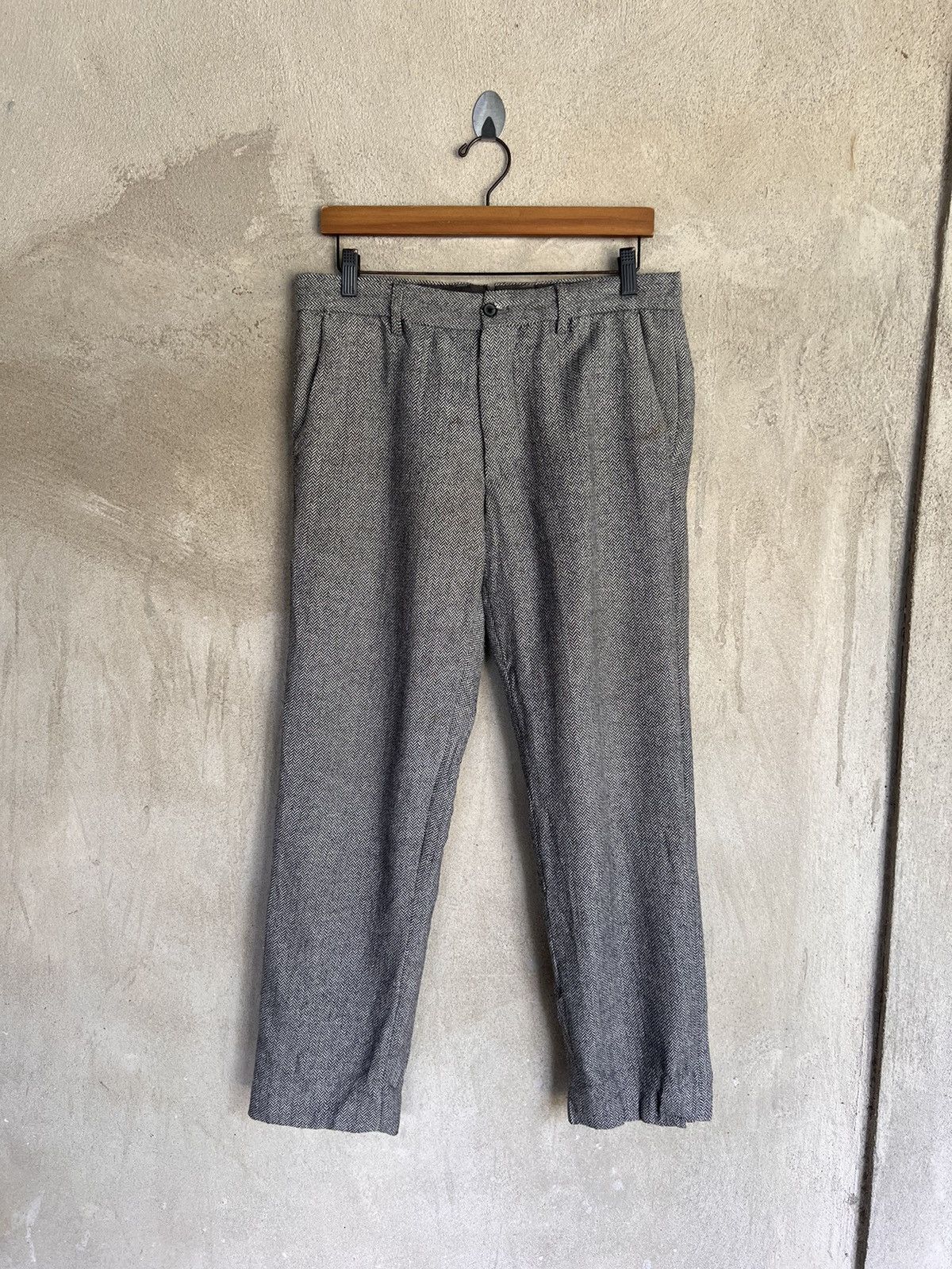 Global Work × Japanese Brand Japanese Brand Global Work Wool Pant Size US 33 - 2 Thumbnail
