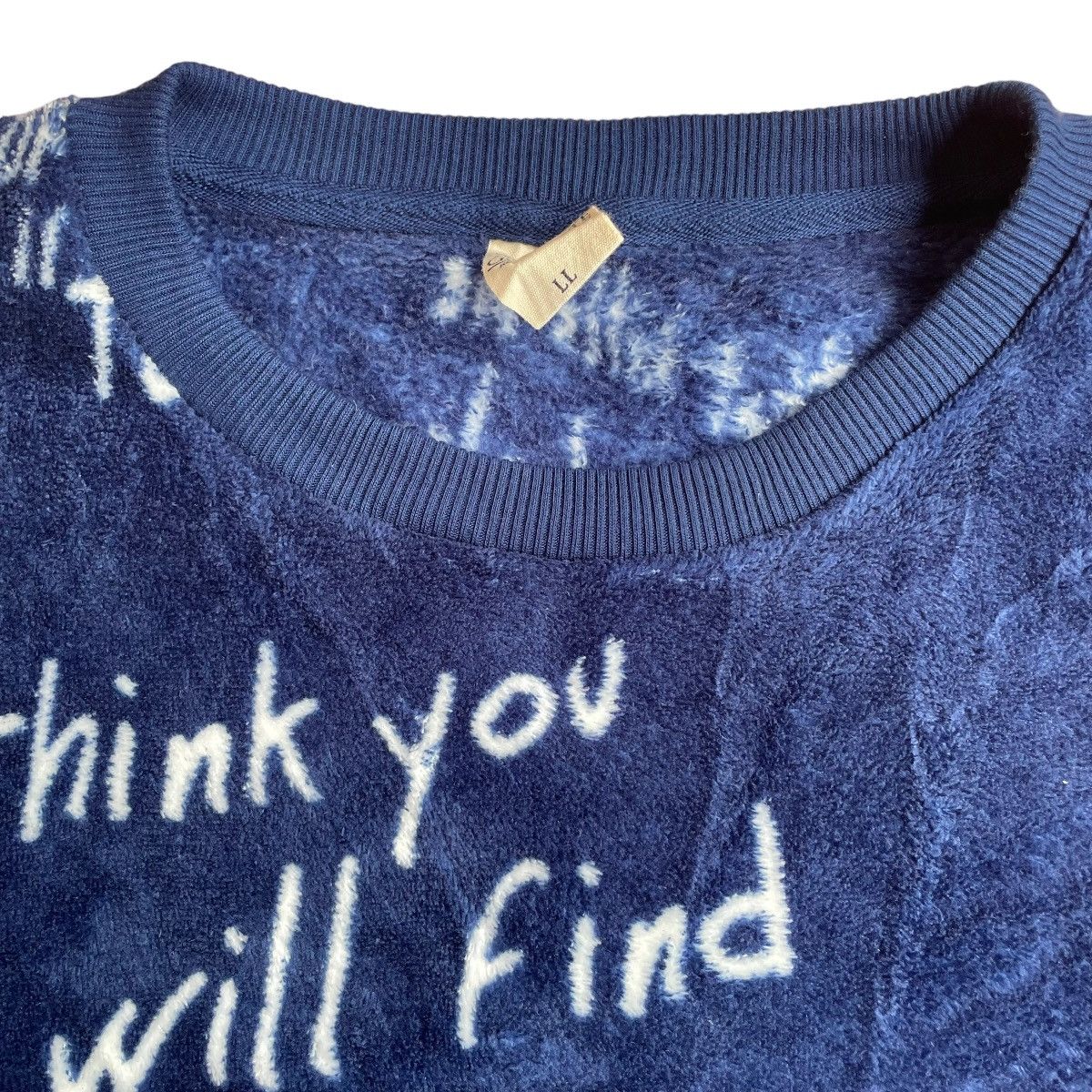 20471120 × Beauty Beast × Japanese Brand 🇯🇵 GENERATE WORDING FULL PRINT FLEECE SWEATSHIRT Size US XL / EU 56 / 4 - 6 Thumbnail