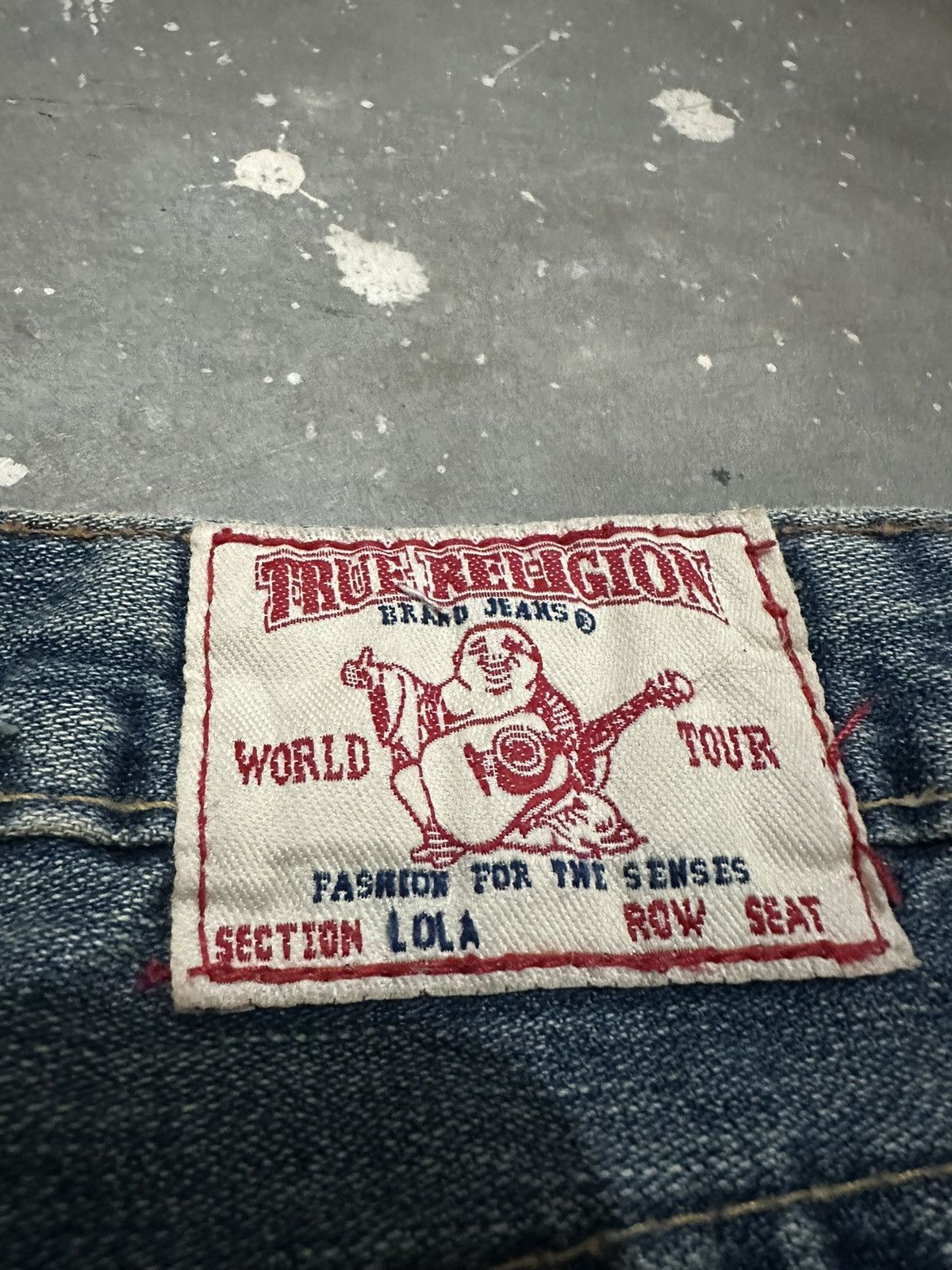 True Religion × Vintage True Religion Lola Distressed Mini Skirt Y2k Style Size 28" / US 6 / IT 42 - 3 Thumbnail