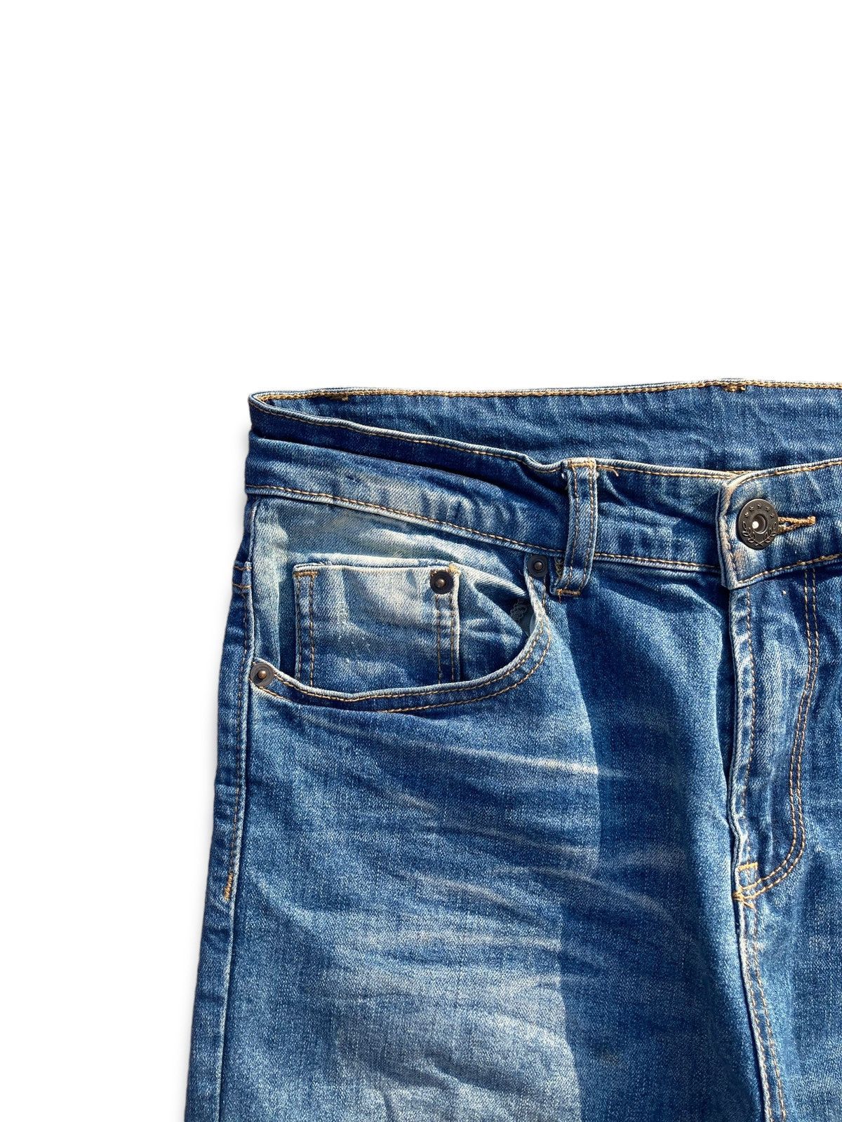 Japanese Brand Archival Like Kapital Distressed Japanese Jeans Size US 31 - 8 Thumbnail