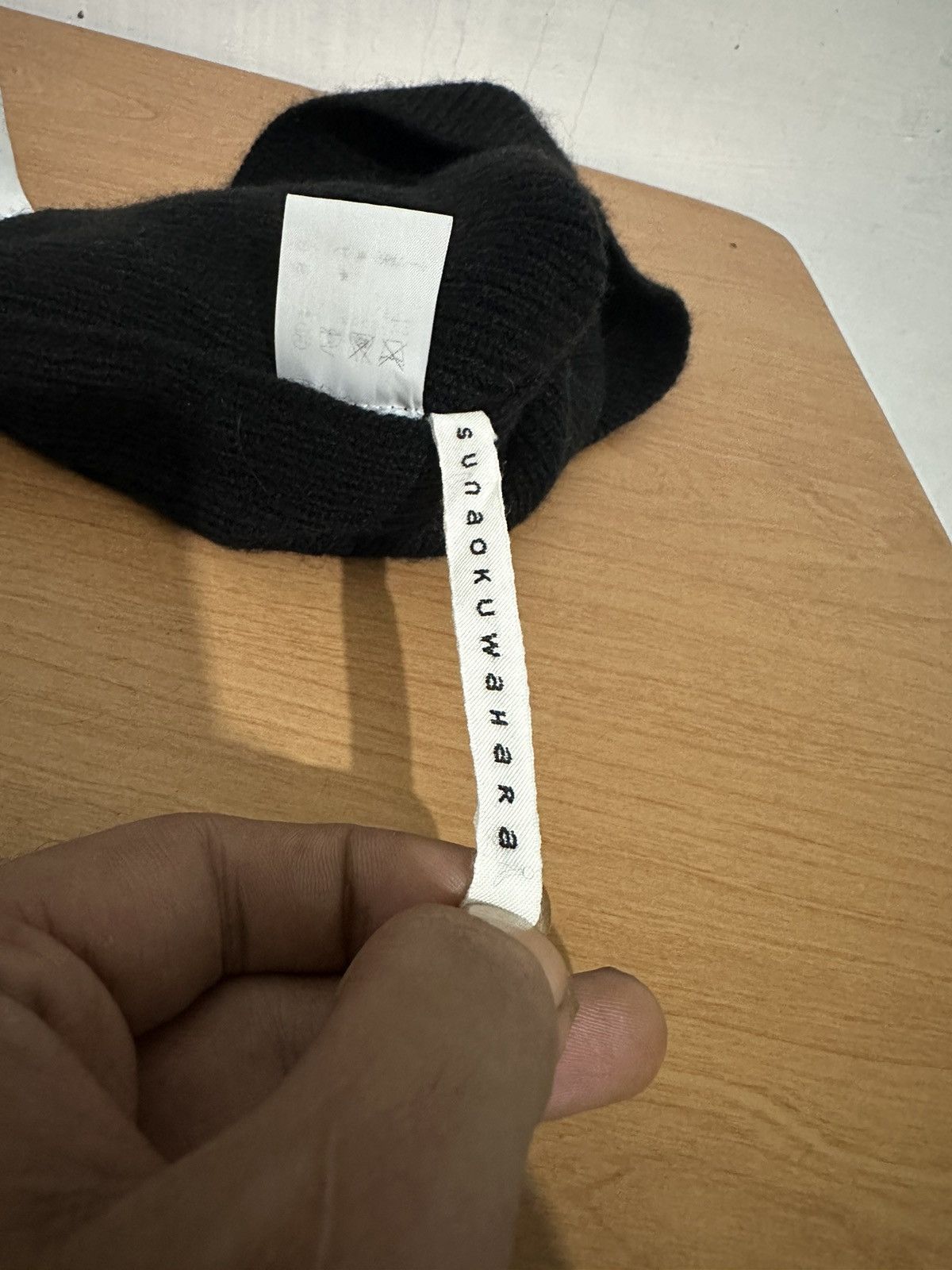 Issey Miyake Sunaokuwahara by Issey Miyake Beanie Nice Snap Design Size ONE SIZE - 7 Thumbnail