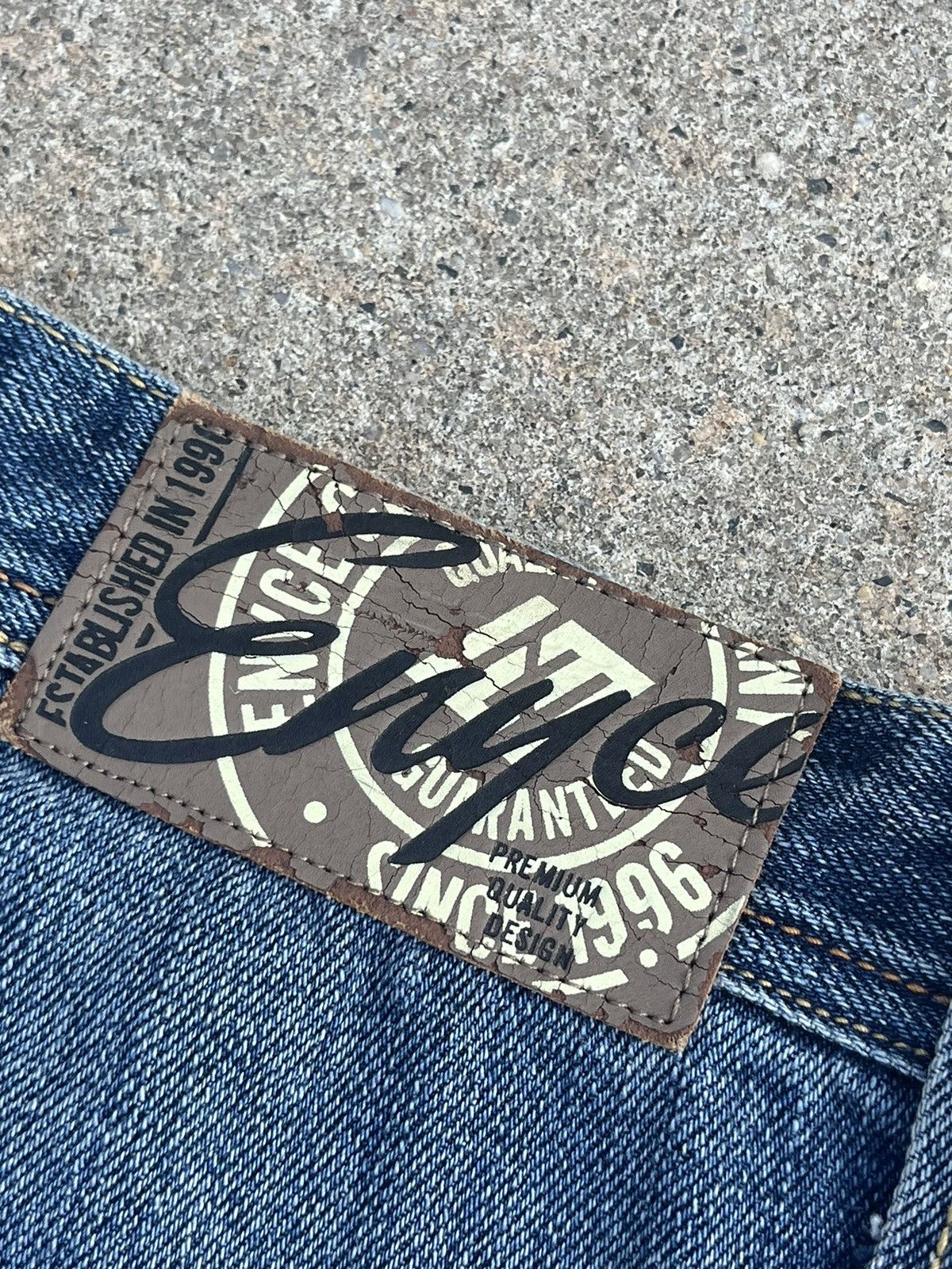 Enyce × Vintage VINTAGE Y2K ENYCE BAGGY JEANS Size US 36 / EU 52 - 7 Thumbnail