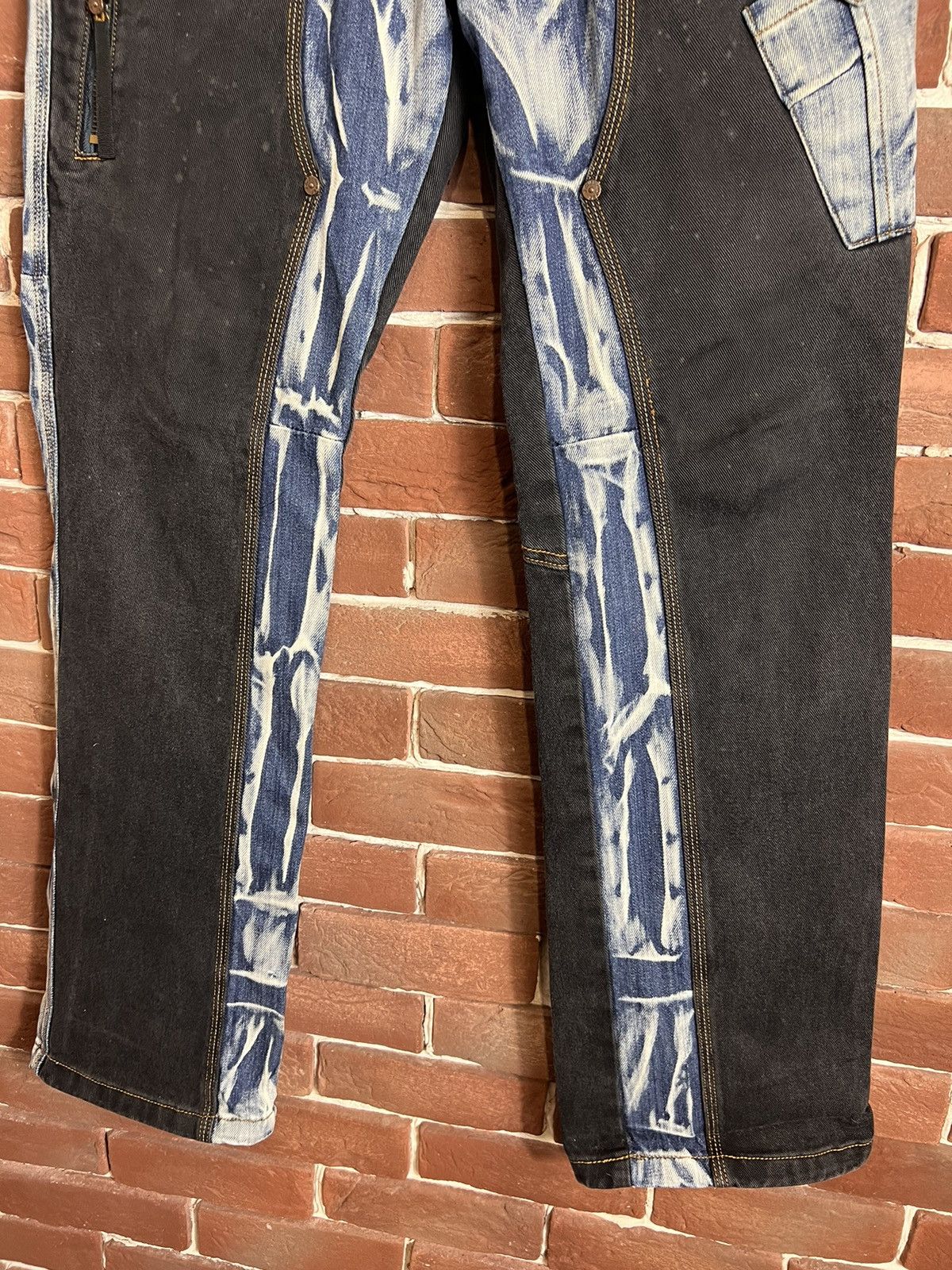 Japanese Brand Vintage Y2k Rare J&J Double Knee Pants Jeans Rare Drip Y2M Size US 34 / EU 50 - 7 Thumbnail