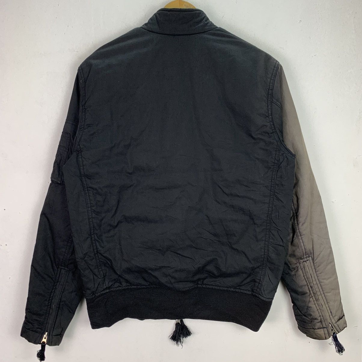 Japanese Brand × Vintage Japanese brand full zip bomber jacket Size US L / EU 52-54 / 3 - 11 Thumbnail