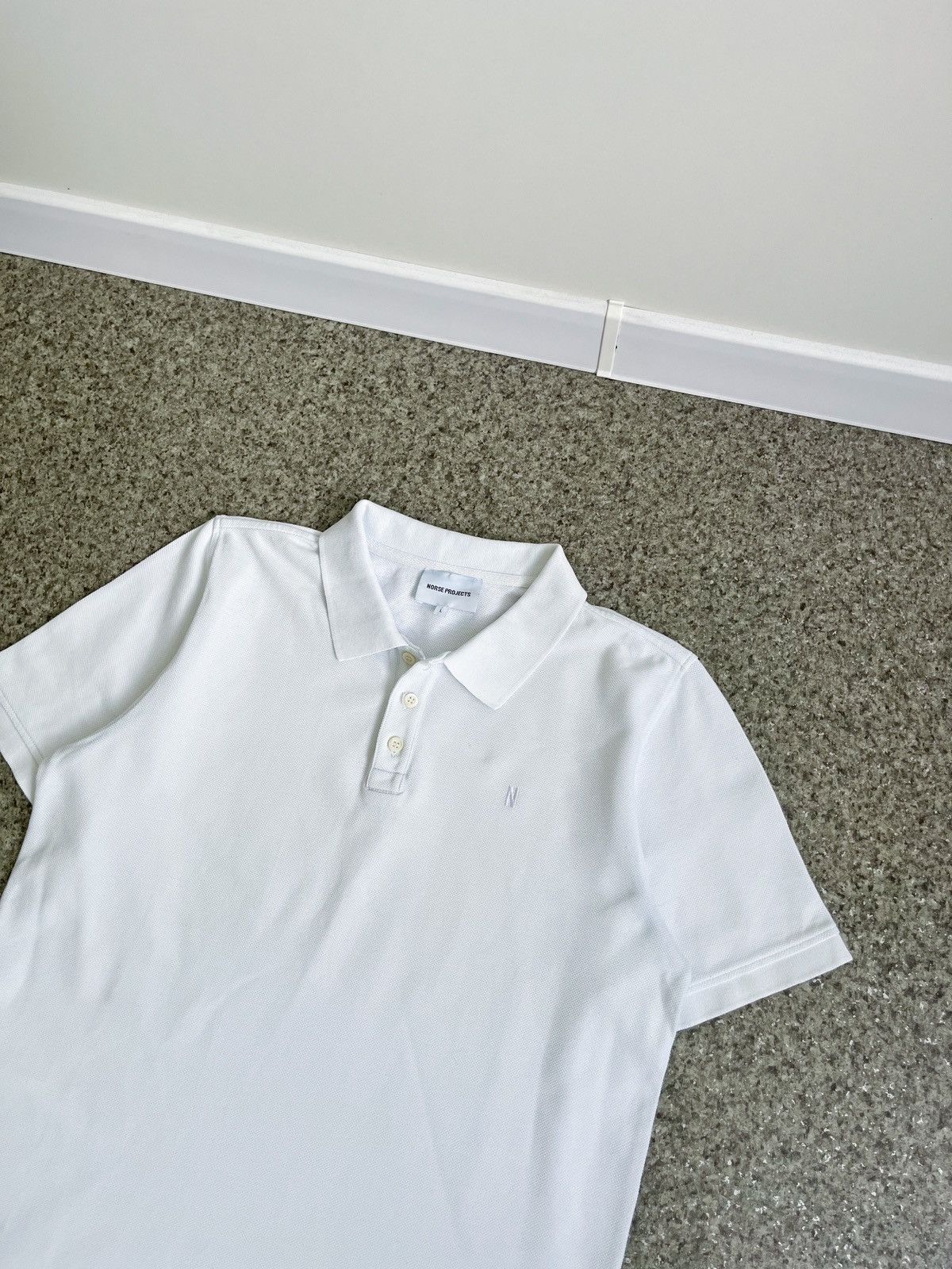 Norse Projects × Vintage NORSE PROJECTS THIES PIQUE MENS POLOS Size US L / EU 52-54 / 3 - 2 Thumbnail