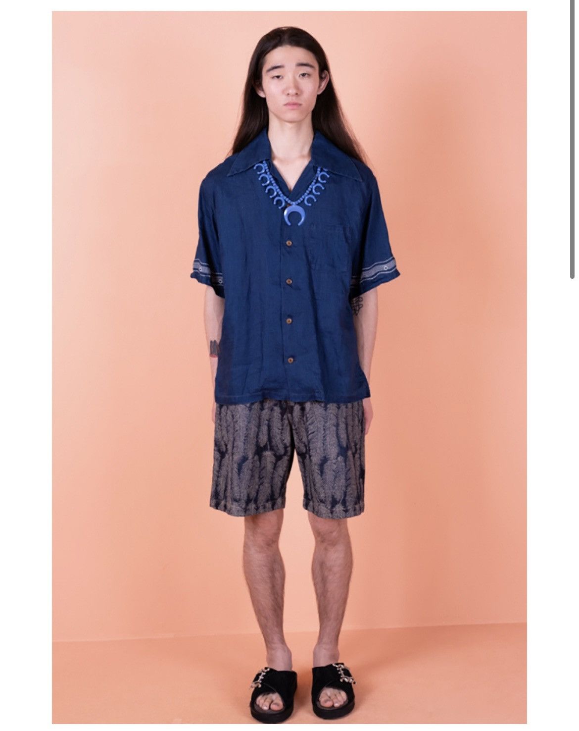 Kapital × Kapital Kountry 12oz Feather Denim 5P Shorts Size US 30 / EU 46 - 2 Thumbnail
