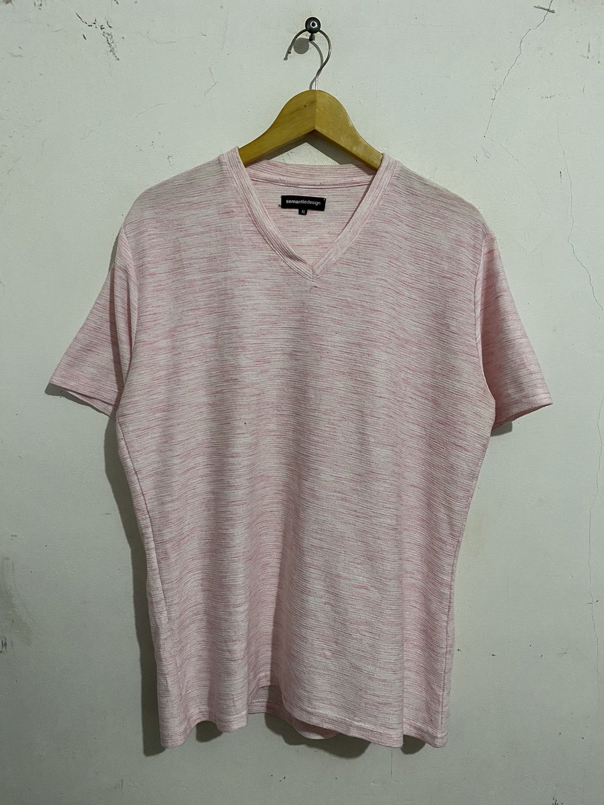 Beauty Beast Semanticdesign-Japanese Pink Abstract Tees AA0175 Size US XL / EU 56 / 4 - 1 Thumbnail