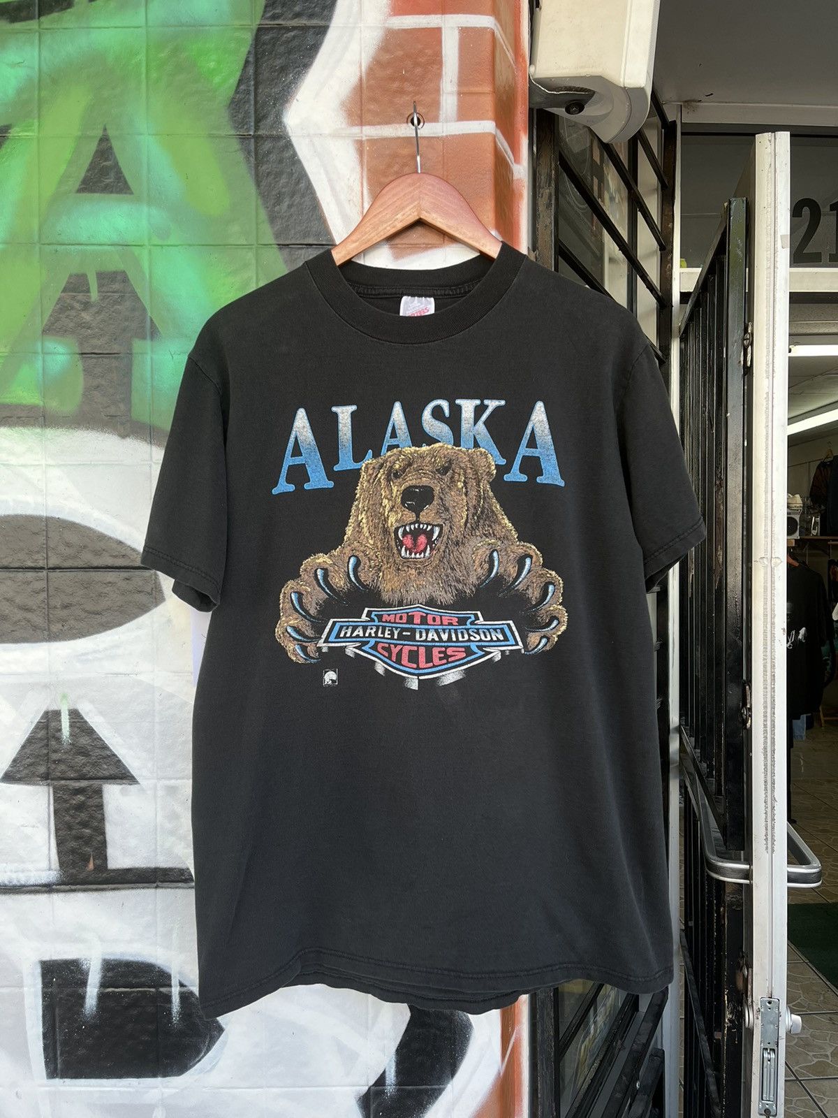 Vintage VTG 80s 90s Harley Alaska Bear Shirt | Grailed