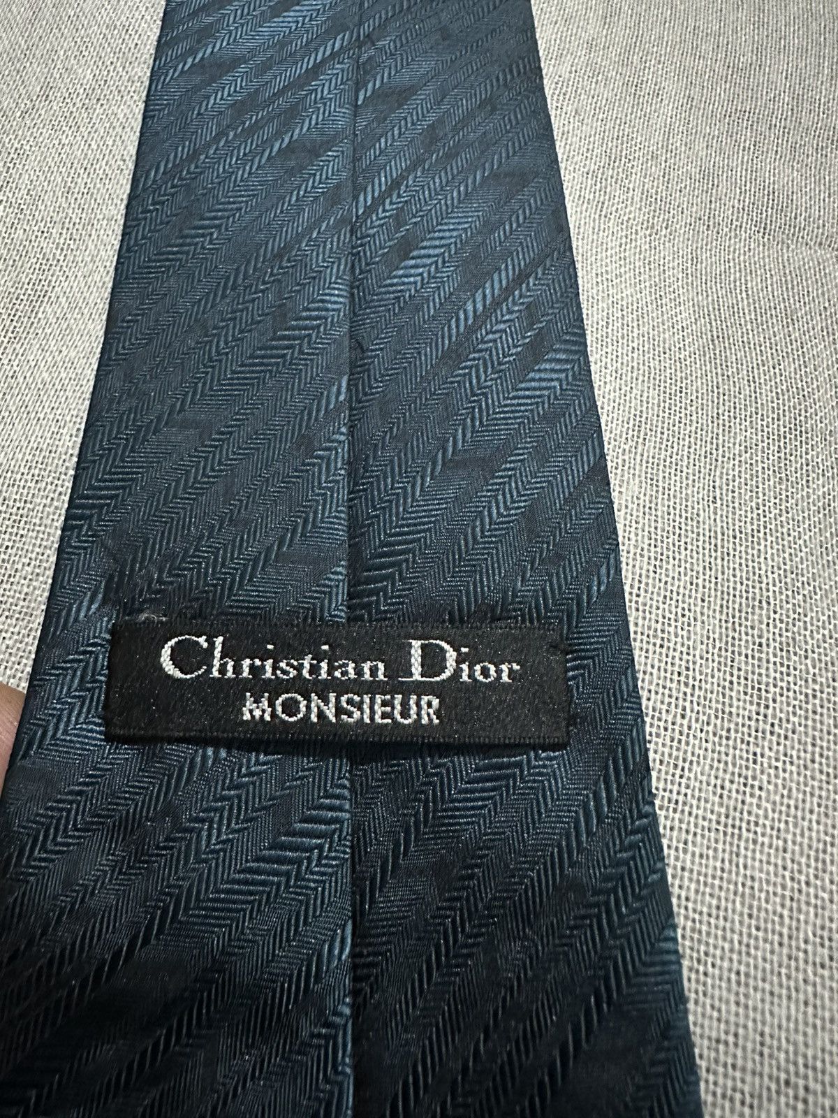 Christian Dior Monsieur × Vintage Vintage Christian Dior Tie Size ONE SIZE - 1 Thumbnail