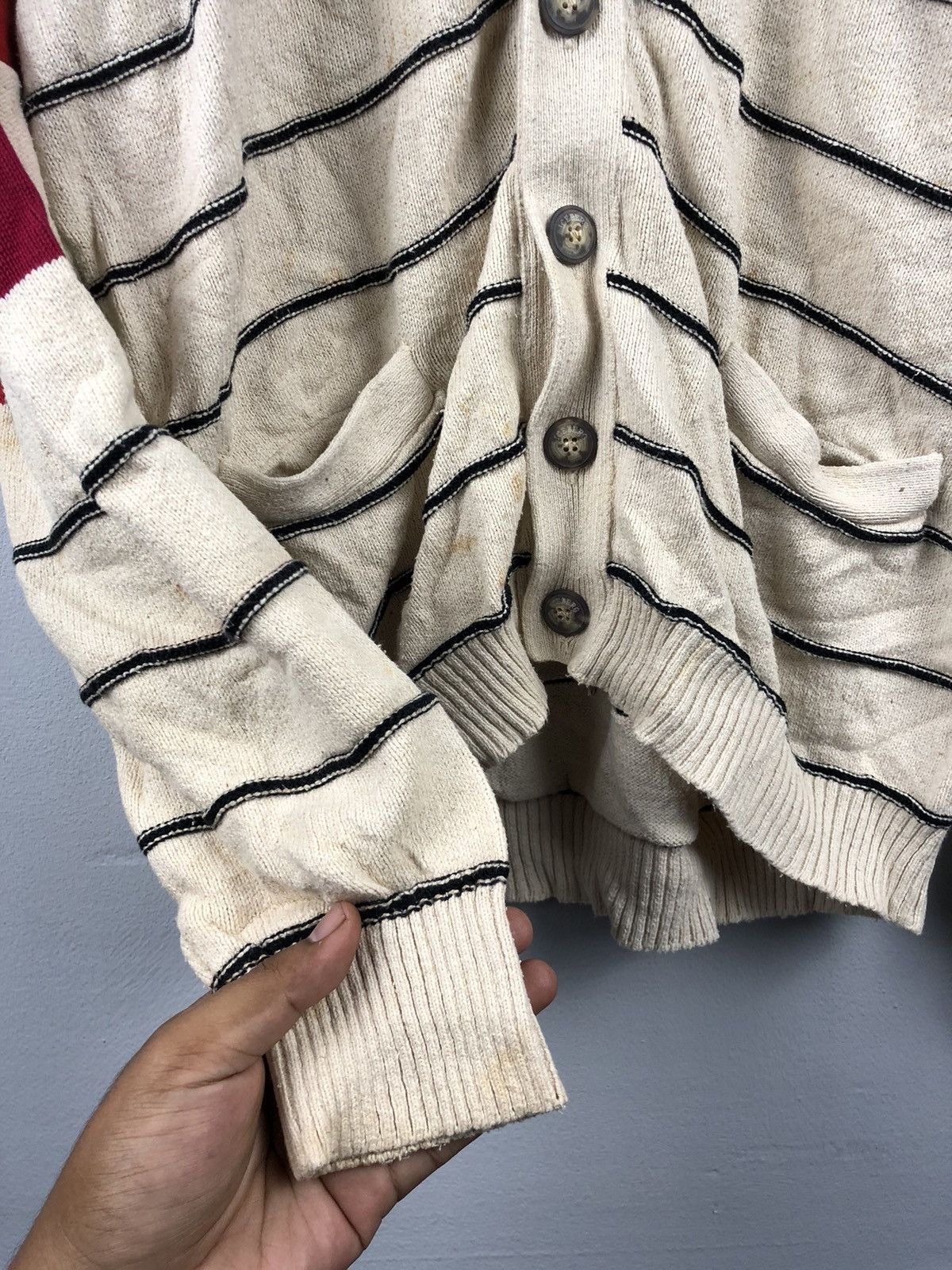 Iceberg × Other Iceberg Knitwear Multi Colour Patchwork Size L / US 10 / IT 46 - 5 Thumbnail