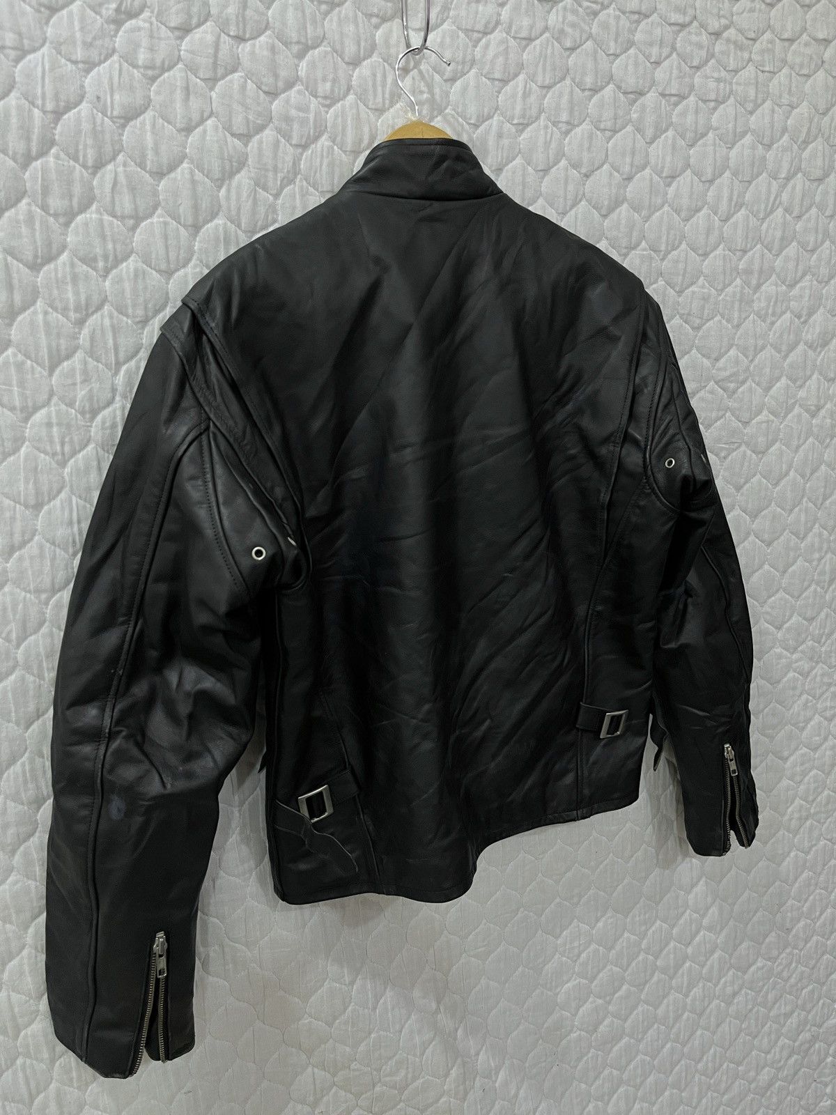 Genuine Leather (Uuuu). VINTAGE LEATHER RIDER JACKET Size US S / EU 44-46 / 1 - 6 Thumbnail