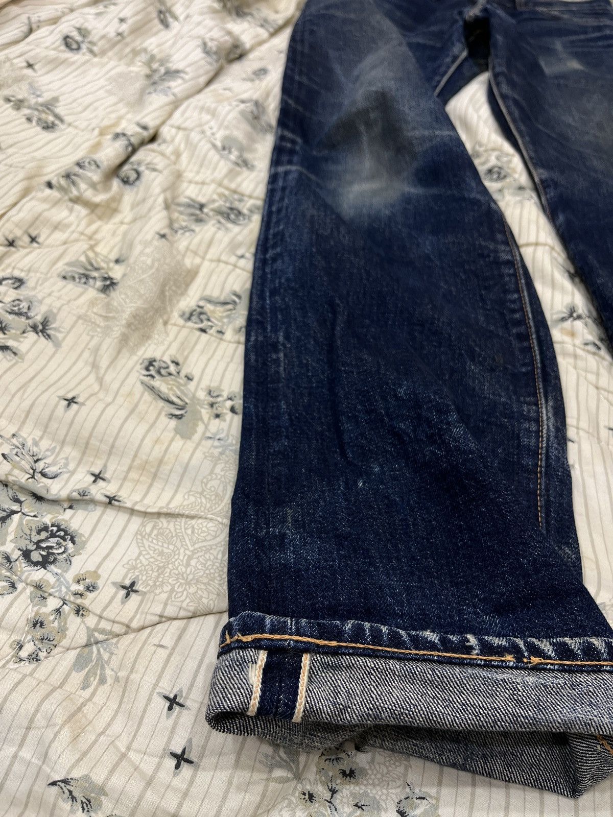 Denime (Qqqq). 🔥🔥🔥ARCHIVE RARE DENIME JAPAN FADED JEANS Size US 33 - 19 Thumbnail