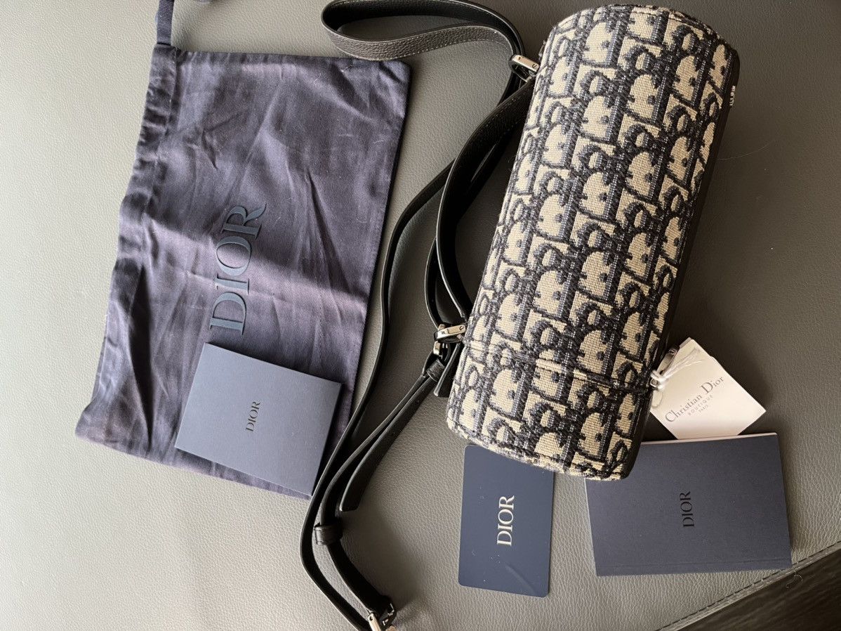 Dior Rare Brand New Limited Edition Oblique Roller Saddle Bag Size ONE SIZE - 22 Thumbnail