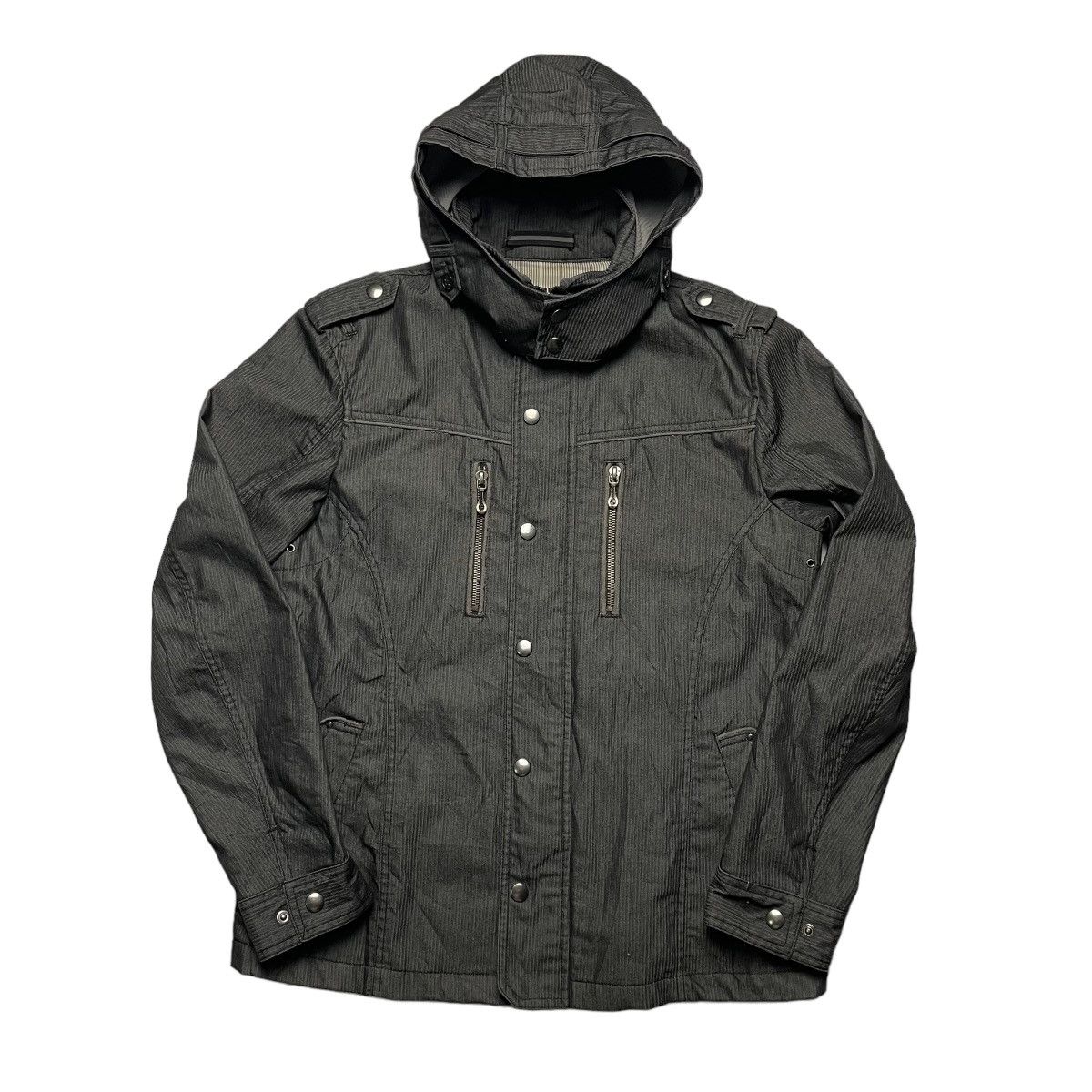 If Six Was Nine × Japanese Brand × Le Grande Bleu (L.G.B.) 🇯🇵 MALE & CO MULTIPOCKET PUNK GOTHIC JACKET Size US M / EU 48-50 / 2 - 1 Thumbnail
