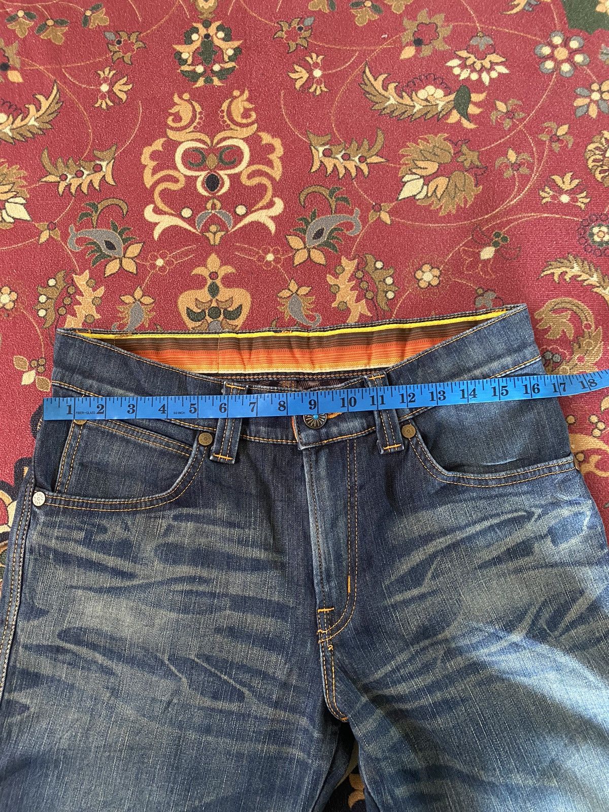 Edwin Vintage Edwin 503 Blue Trip Size US 32 / EU 48 - 17 Thumbnail